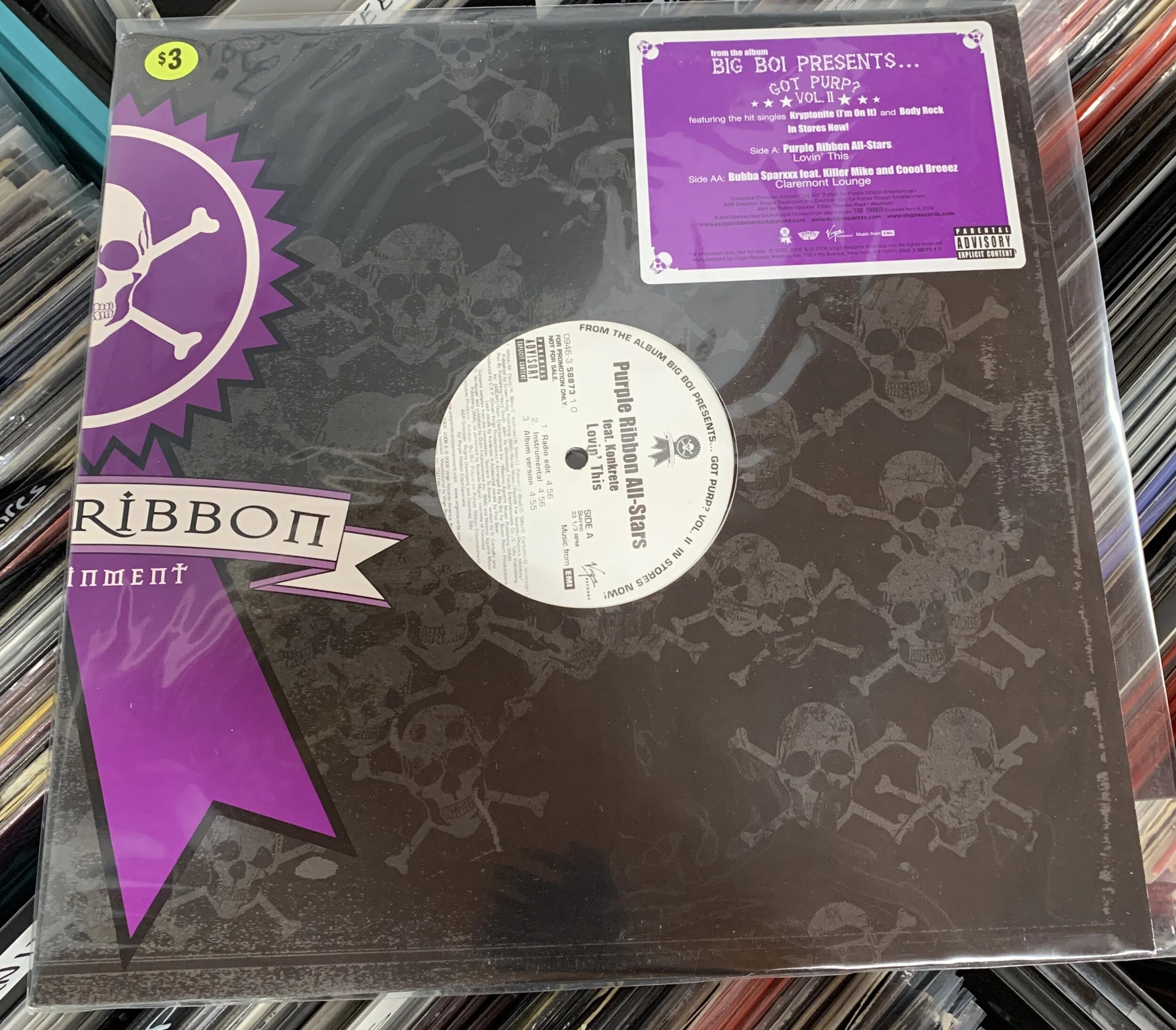 Purple Ribbon All Stars- Lovin' This f/Kokane (Used)