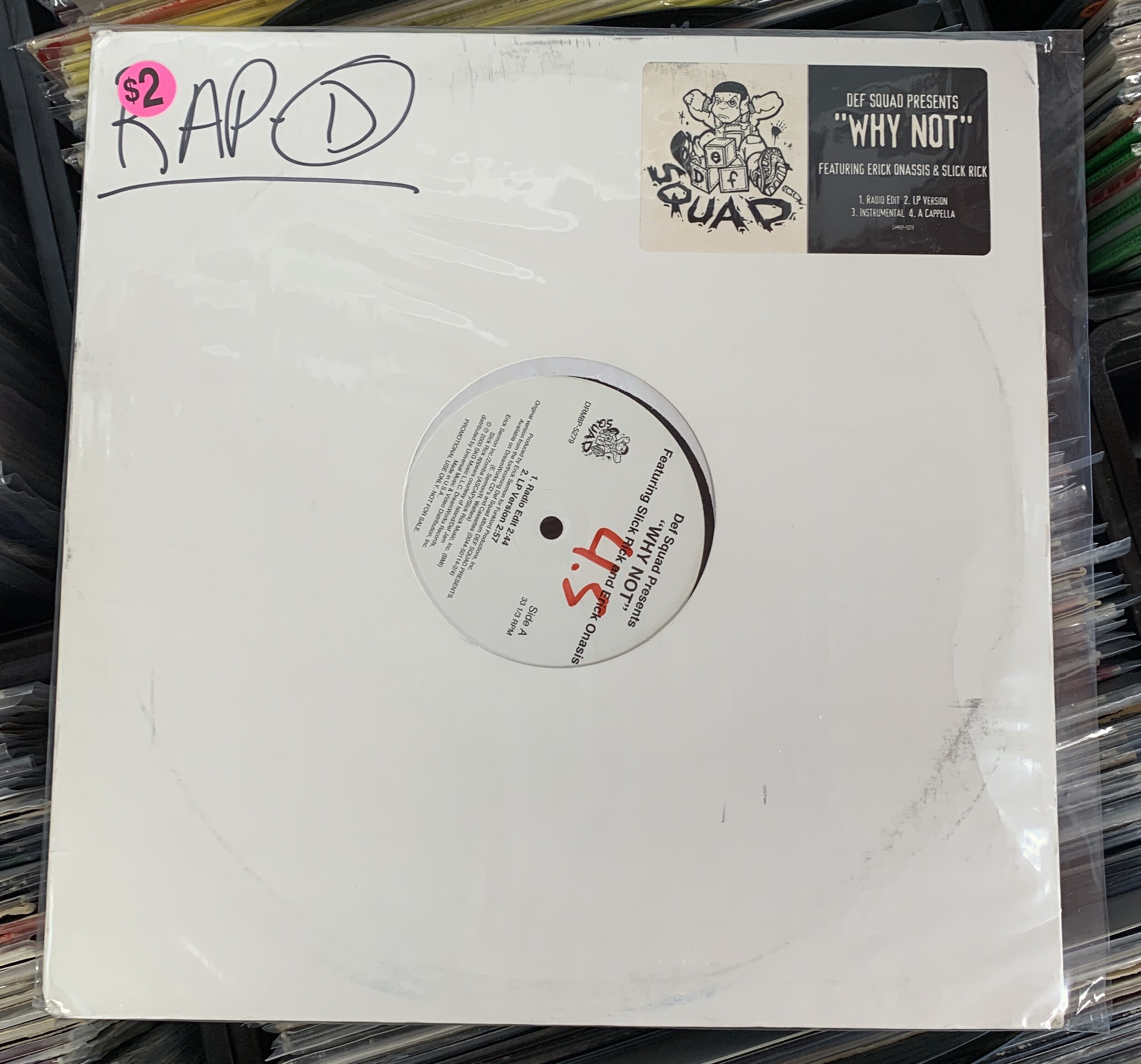 Erick Sermon- Why Not f/Slick Rick (Used)