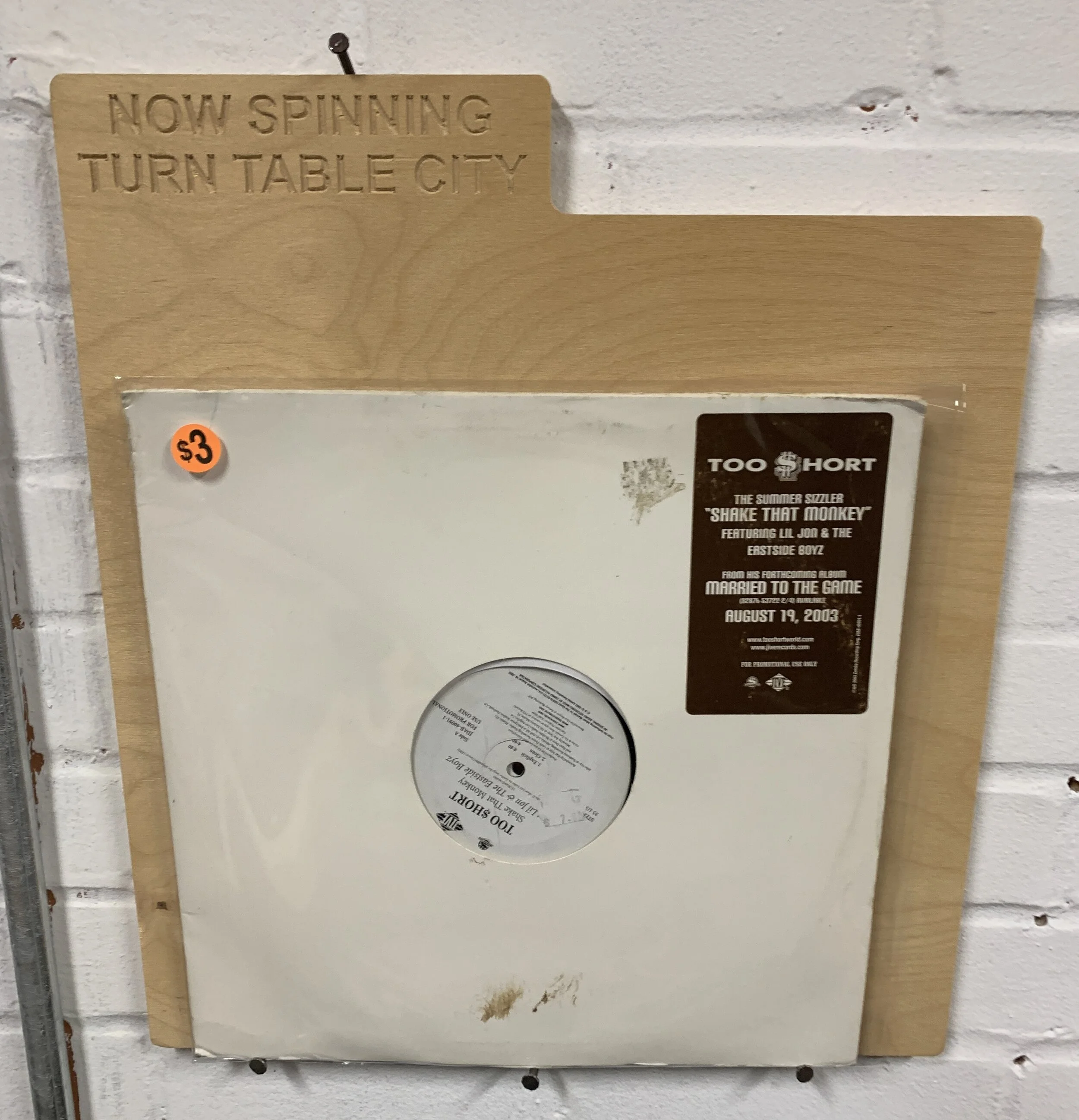 Too Short- Shake That Monkey (Used)