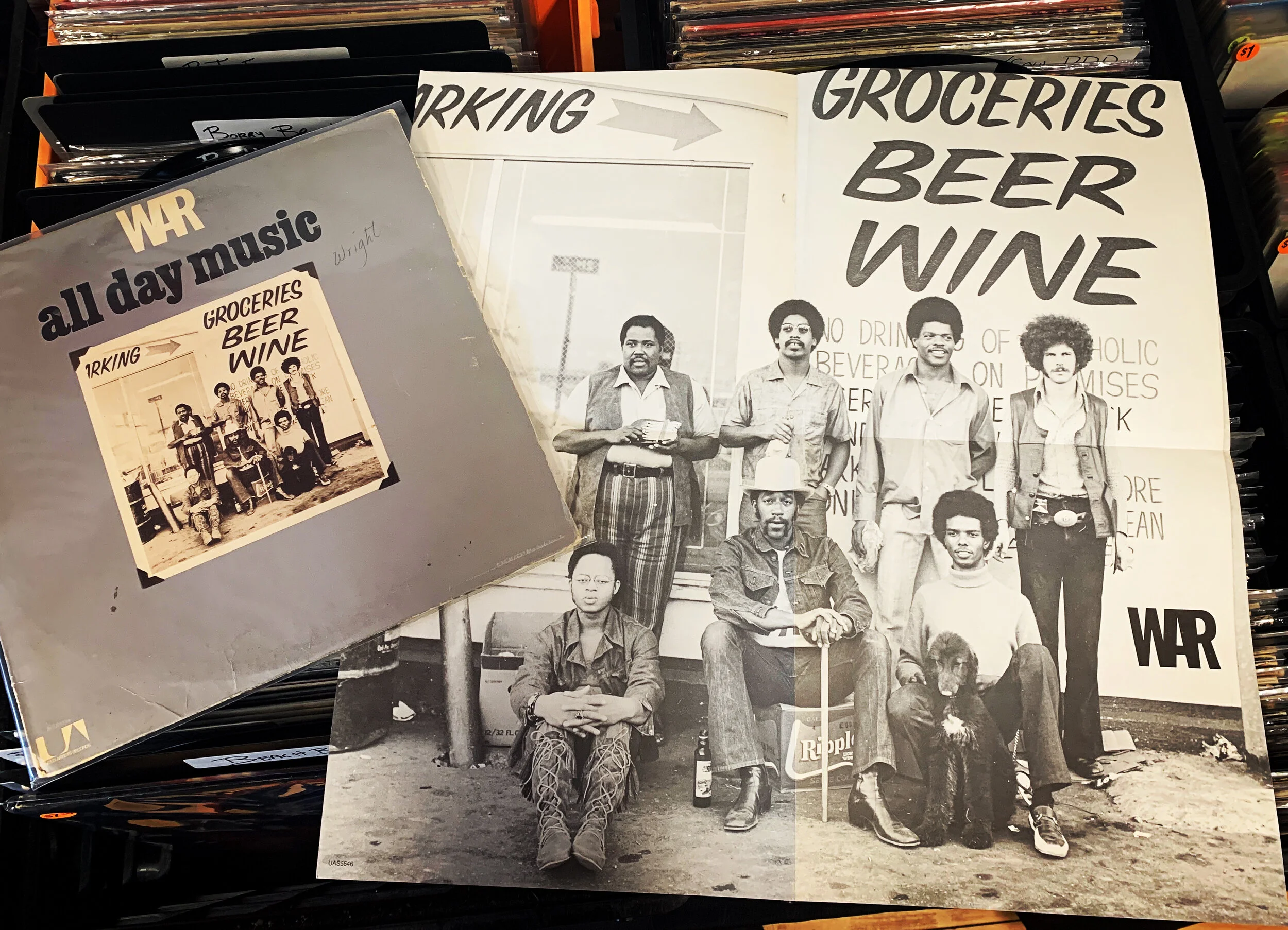 War-All Day Music (Used)