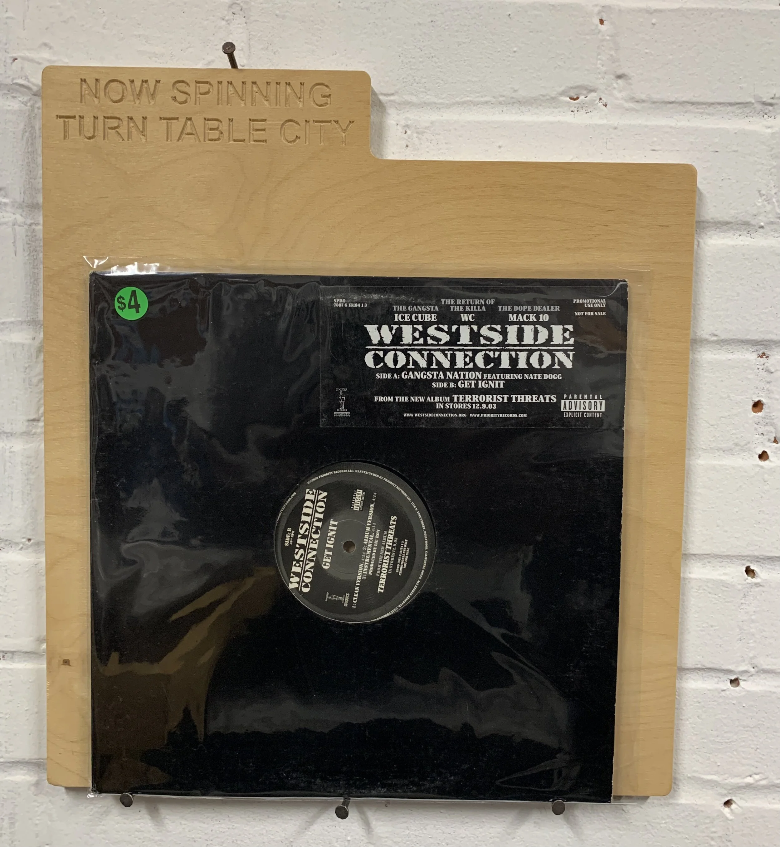Westside Connection- Gangsta Connection (Used)
