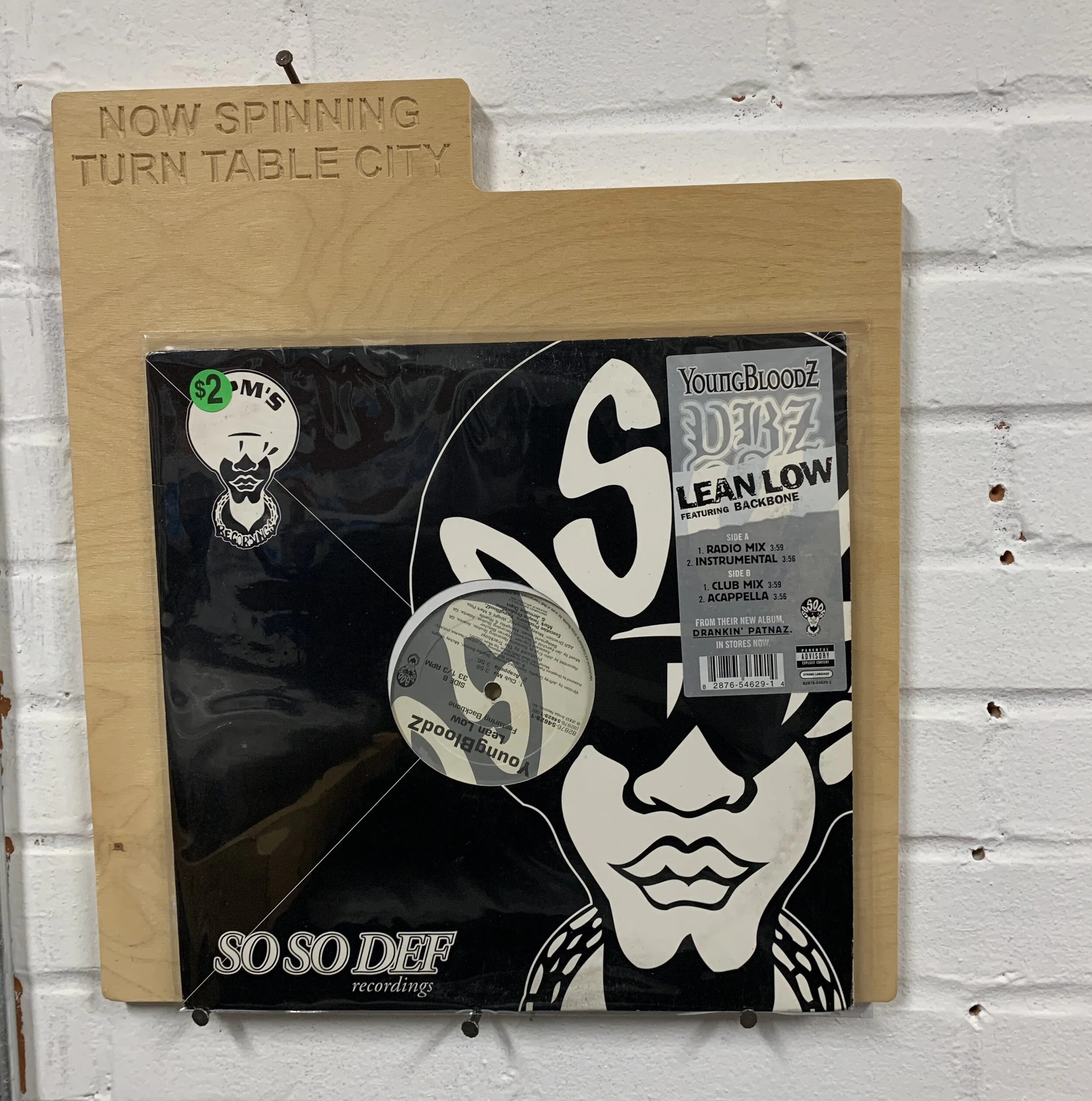 Youngbloodz- Lean Low (Used)