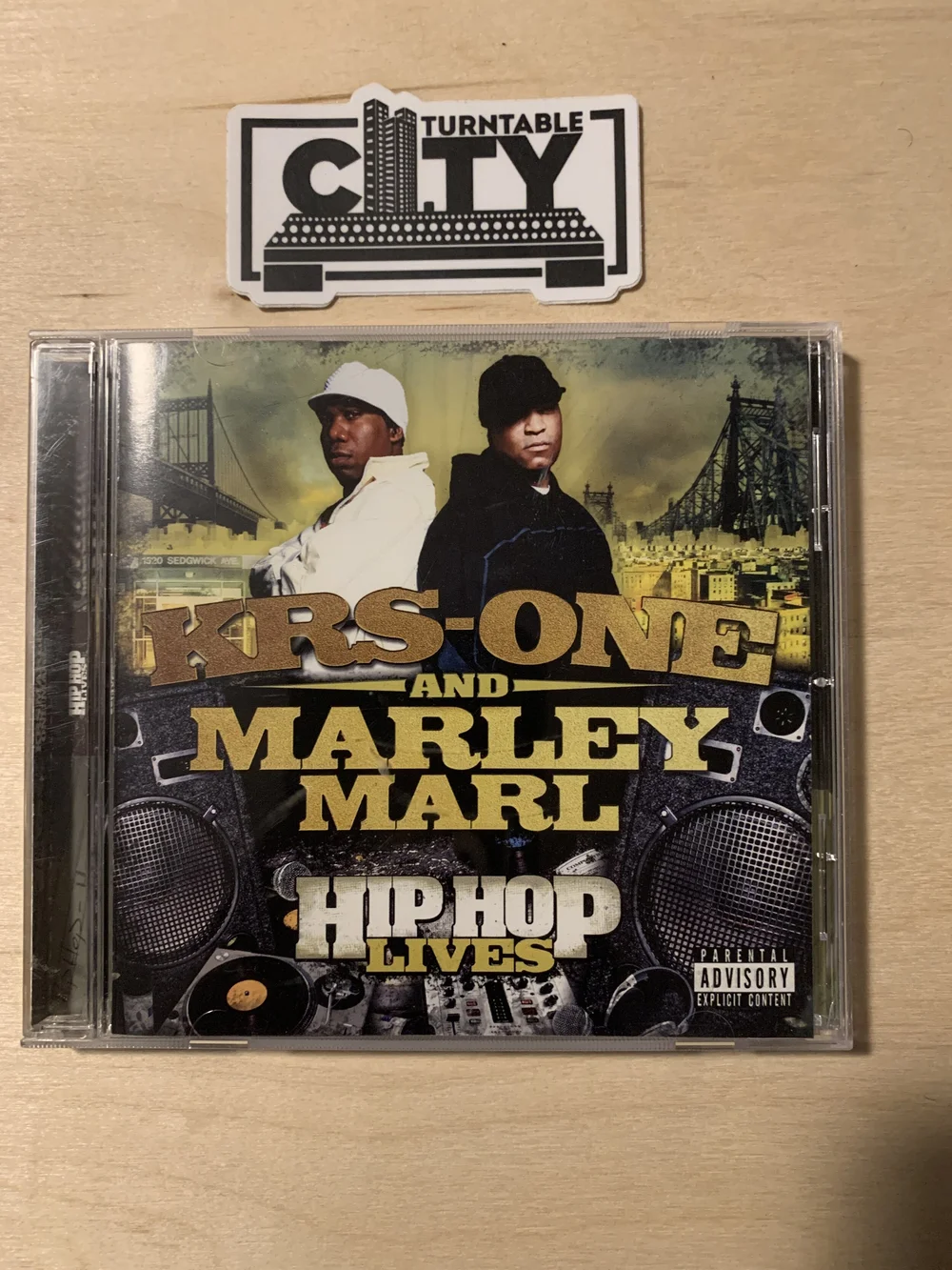 KRS ONE & Marley Marl- Hip Hop Lives (Used) — Turntable City