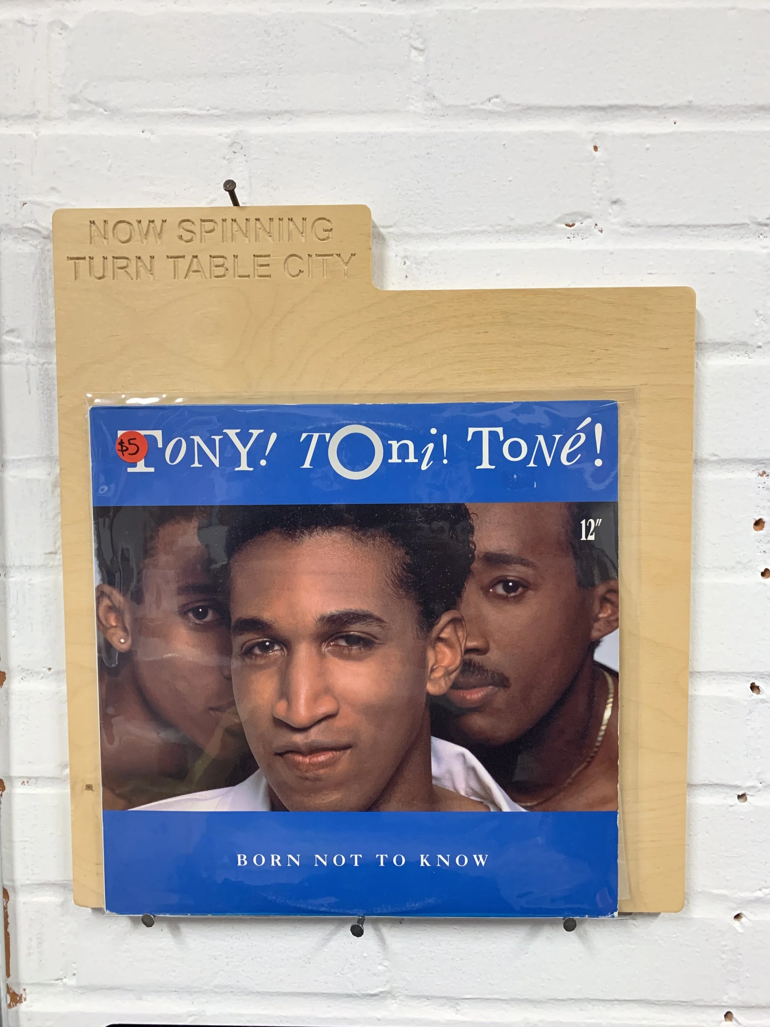 Tony Toni Tone'- Born not to know (used)