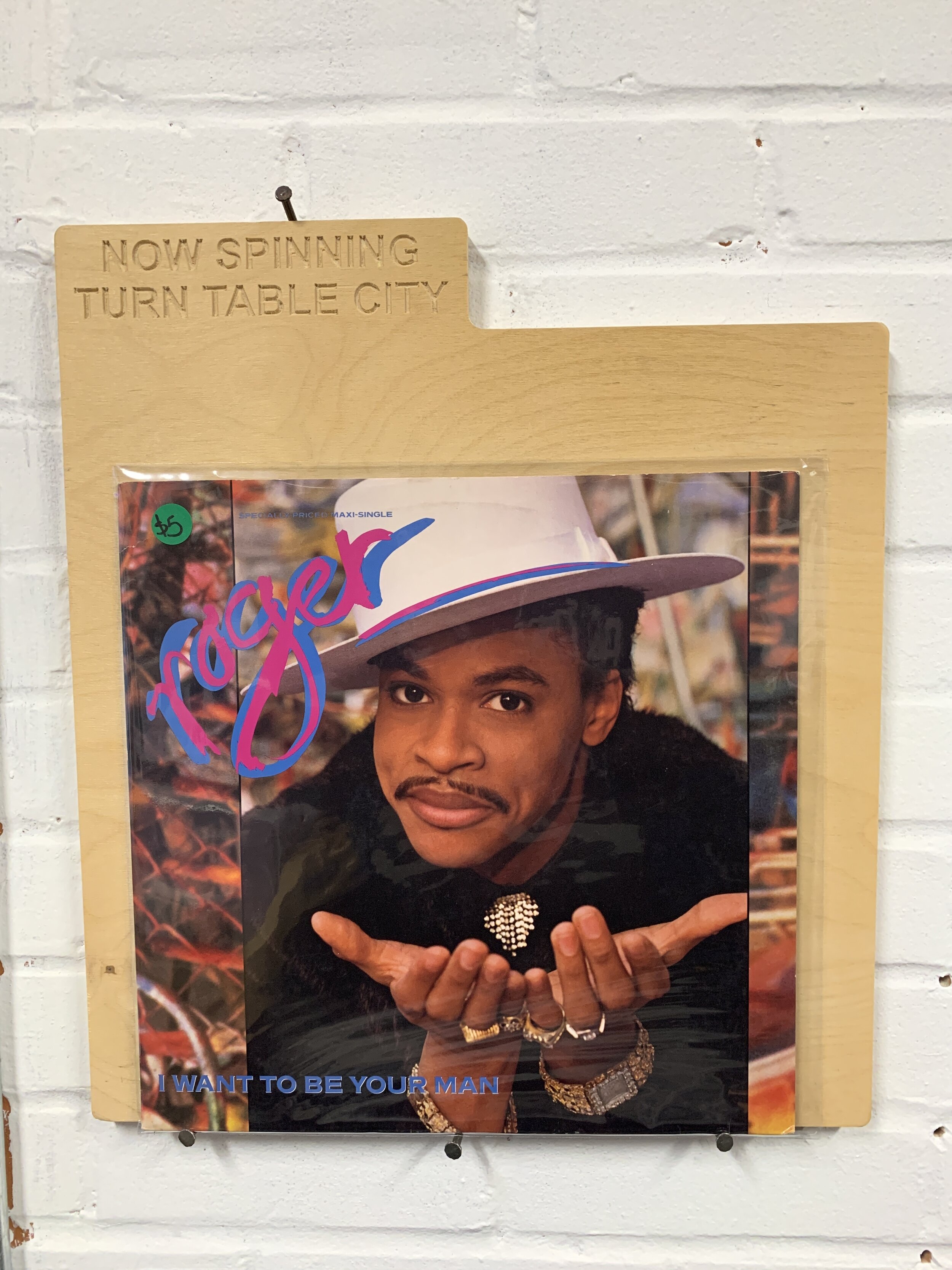 Roger Troutman (Zapp)- I Want To Be Your Man (used)