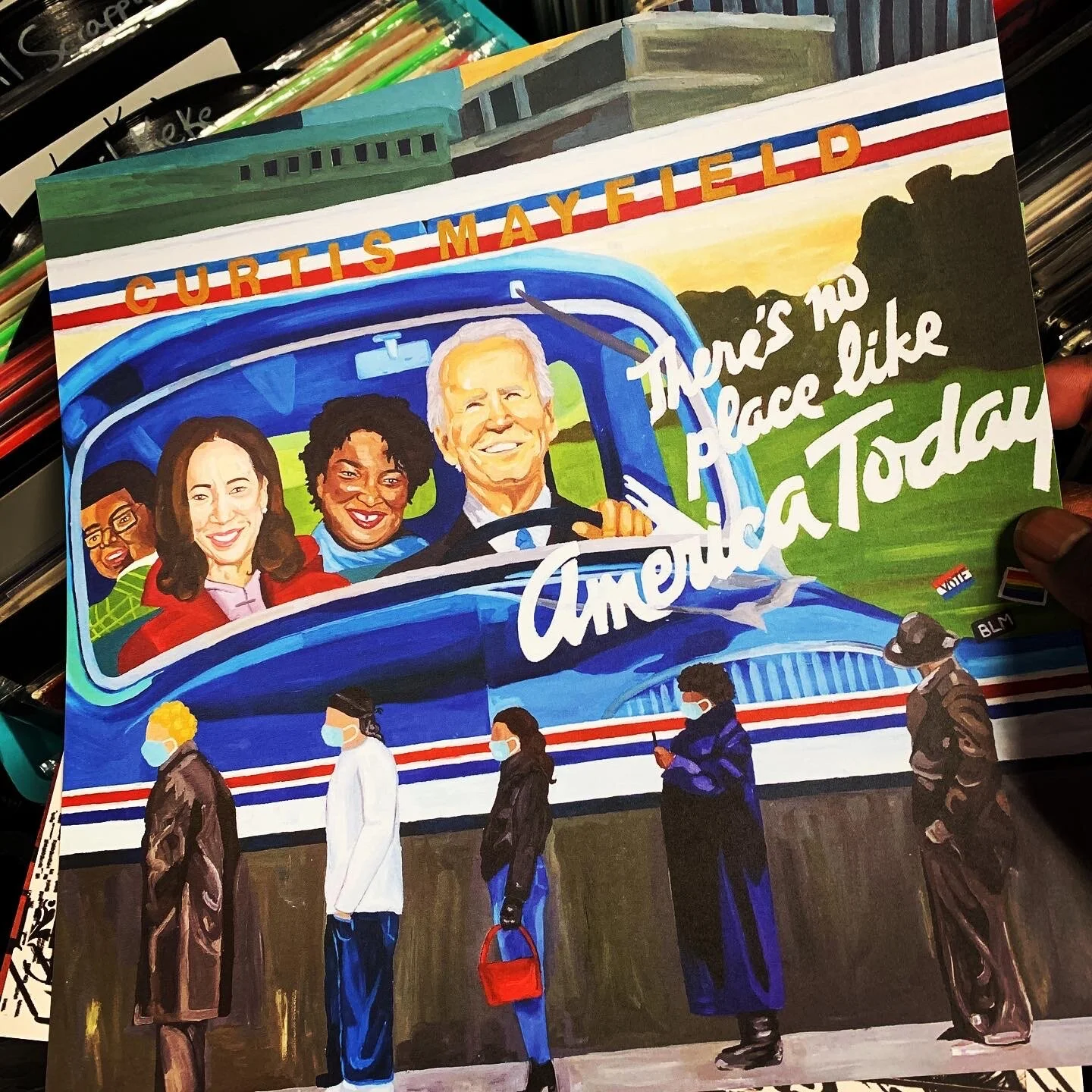 Curtis Mayfield- There's No Place Like America Today (new/sealed)