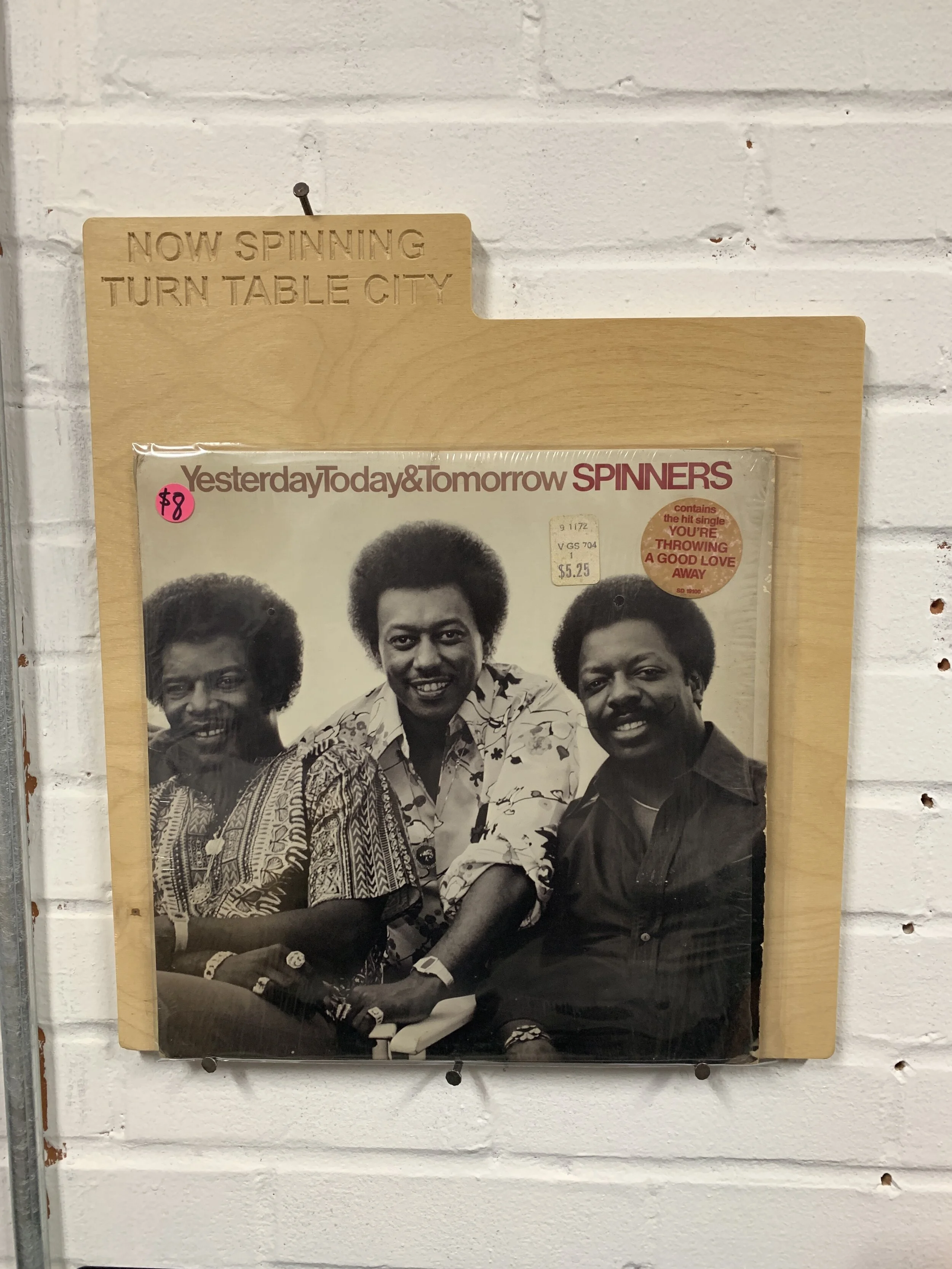 The Spinners- Yesterday, Today, & Tomorrow (used)