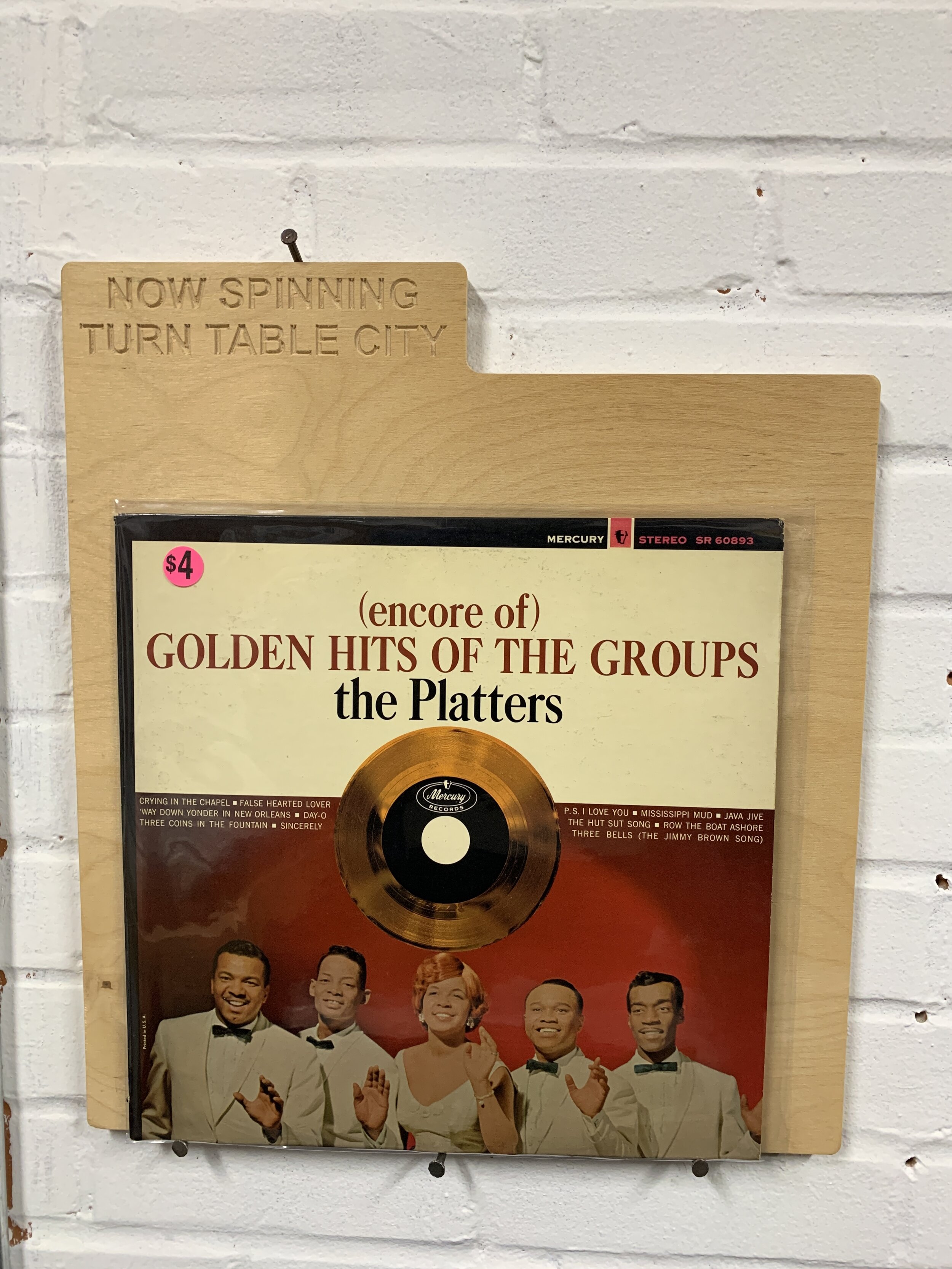 The Platters- Encore Golden Hits of the groups (used)