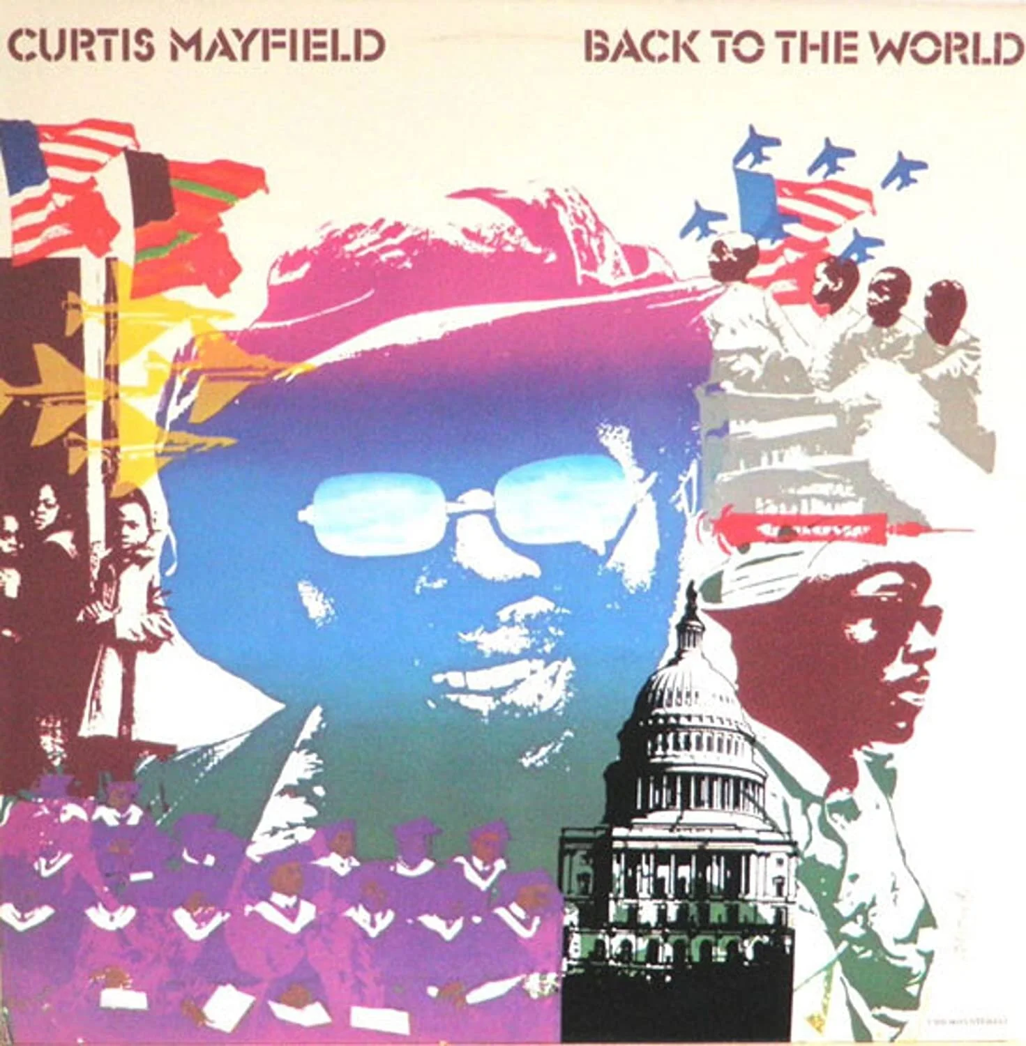Curtis Mayfield- Back to the world (used)