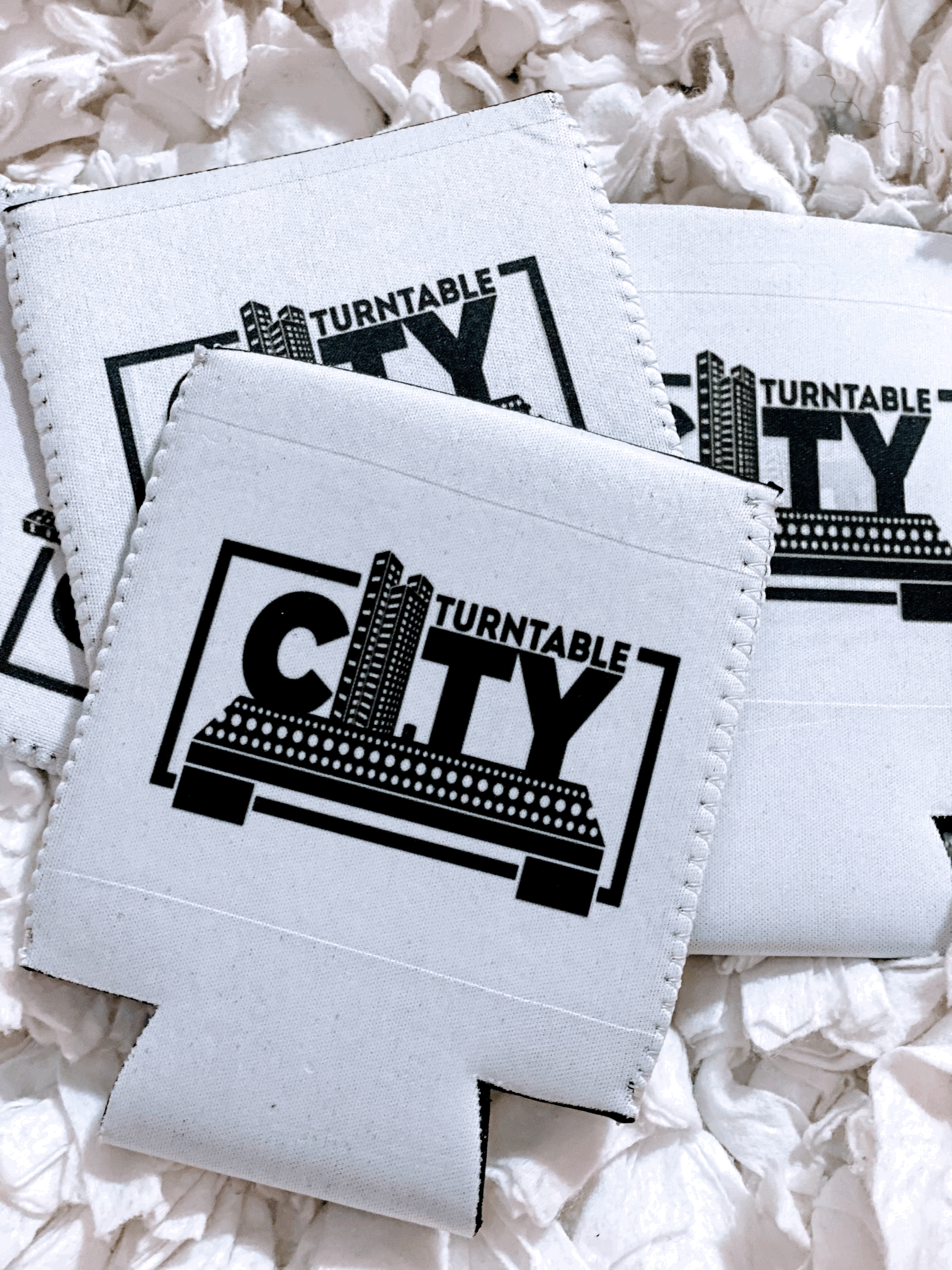 Turntable City Drink Koozies