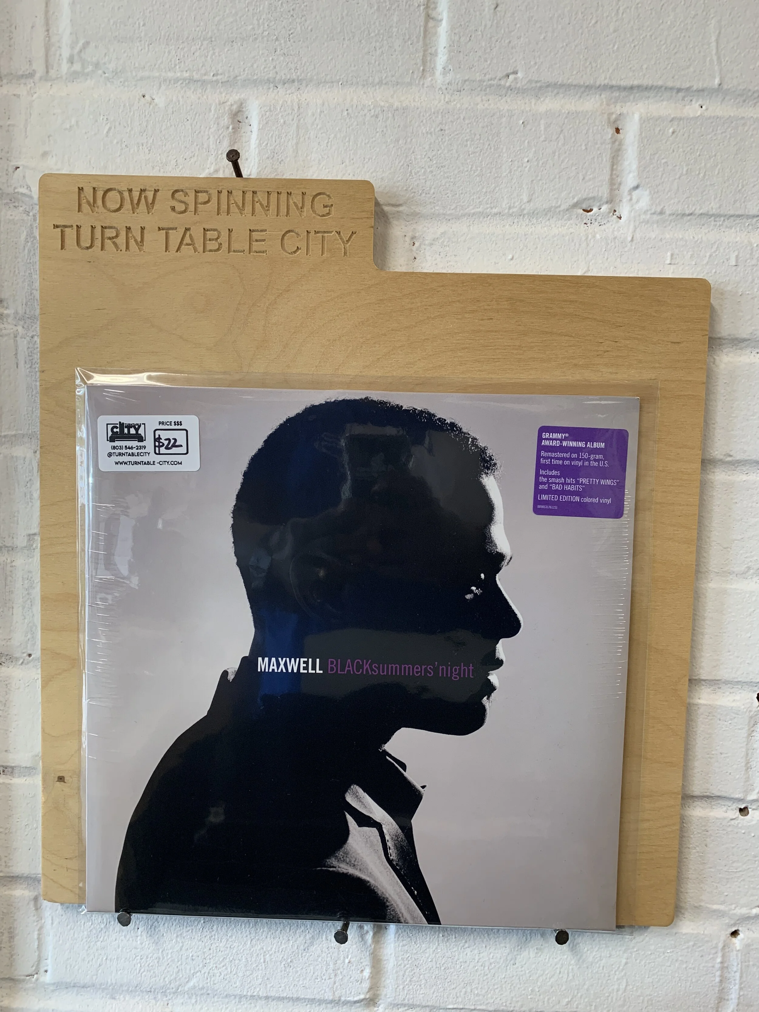 Maxwell- BLACKsummersnight (new/sealed)