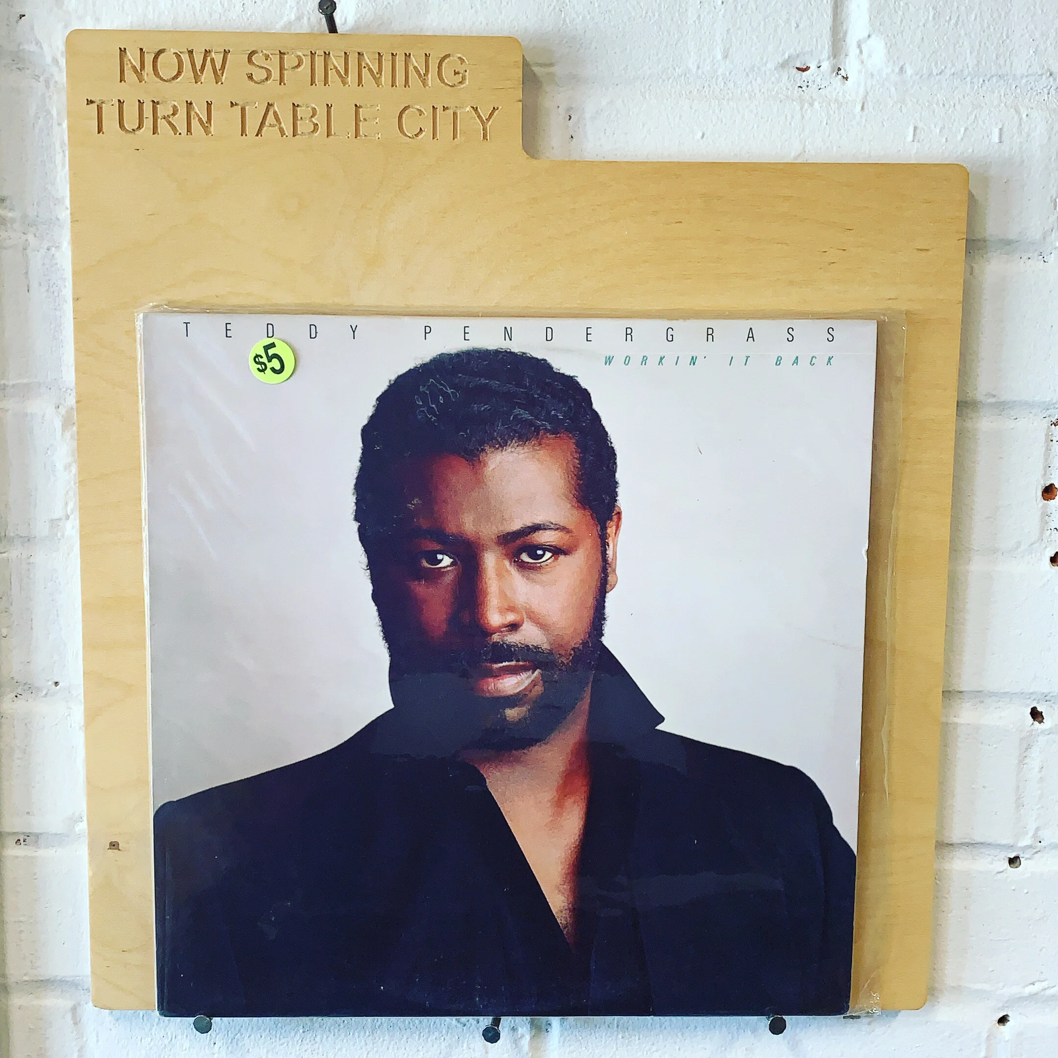 Teddy Pendergrass- Workin' It Back (used)