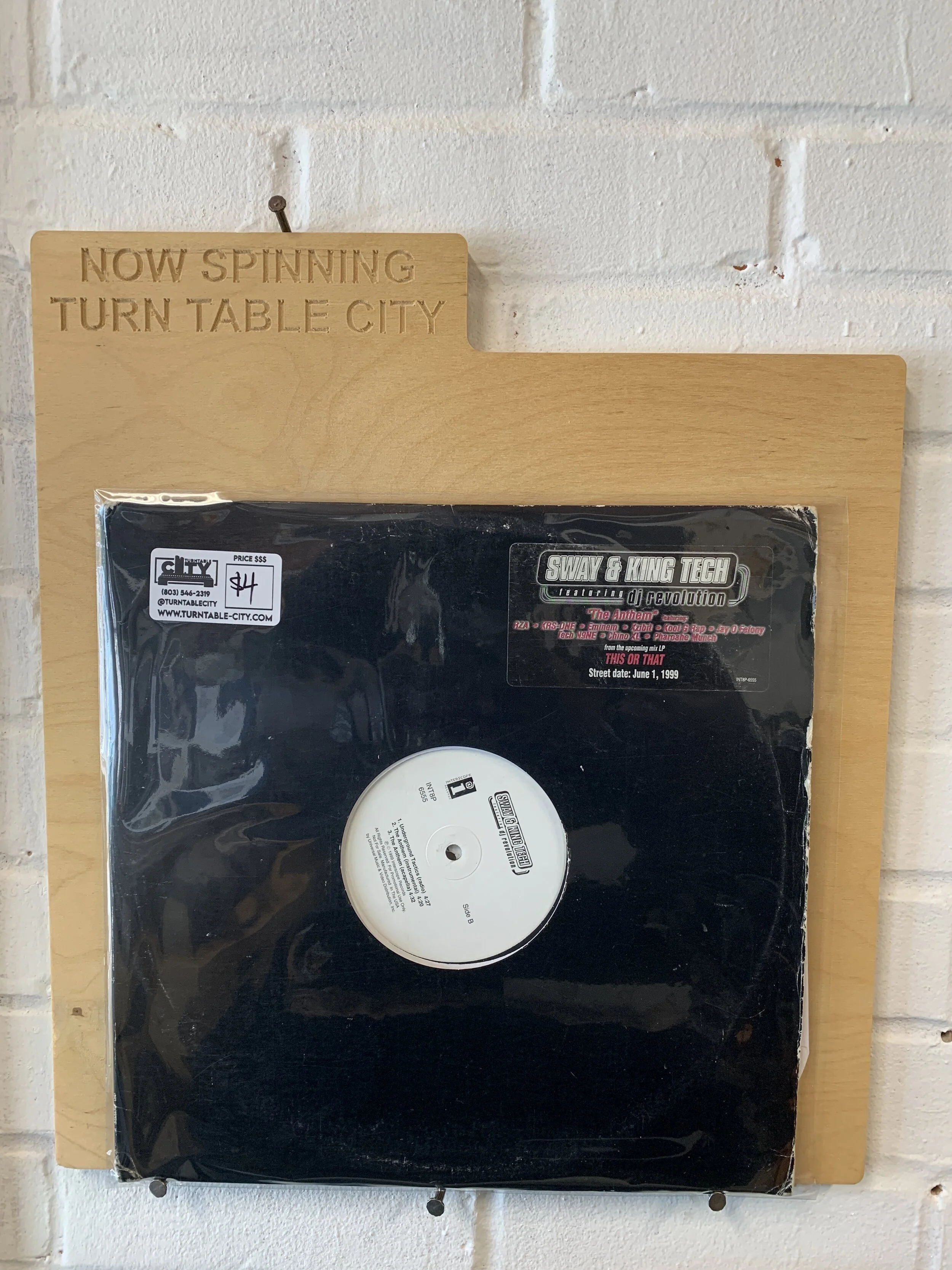 Sway & King Tech- The Anthem f/ DJ Revolution & more...