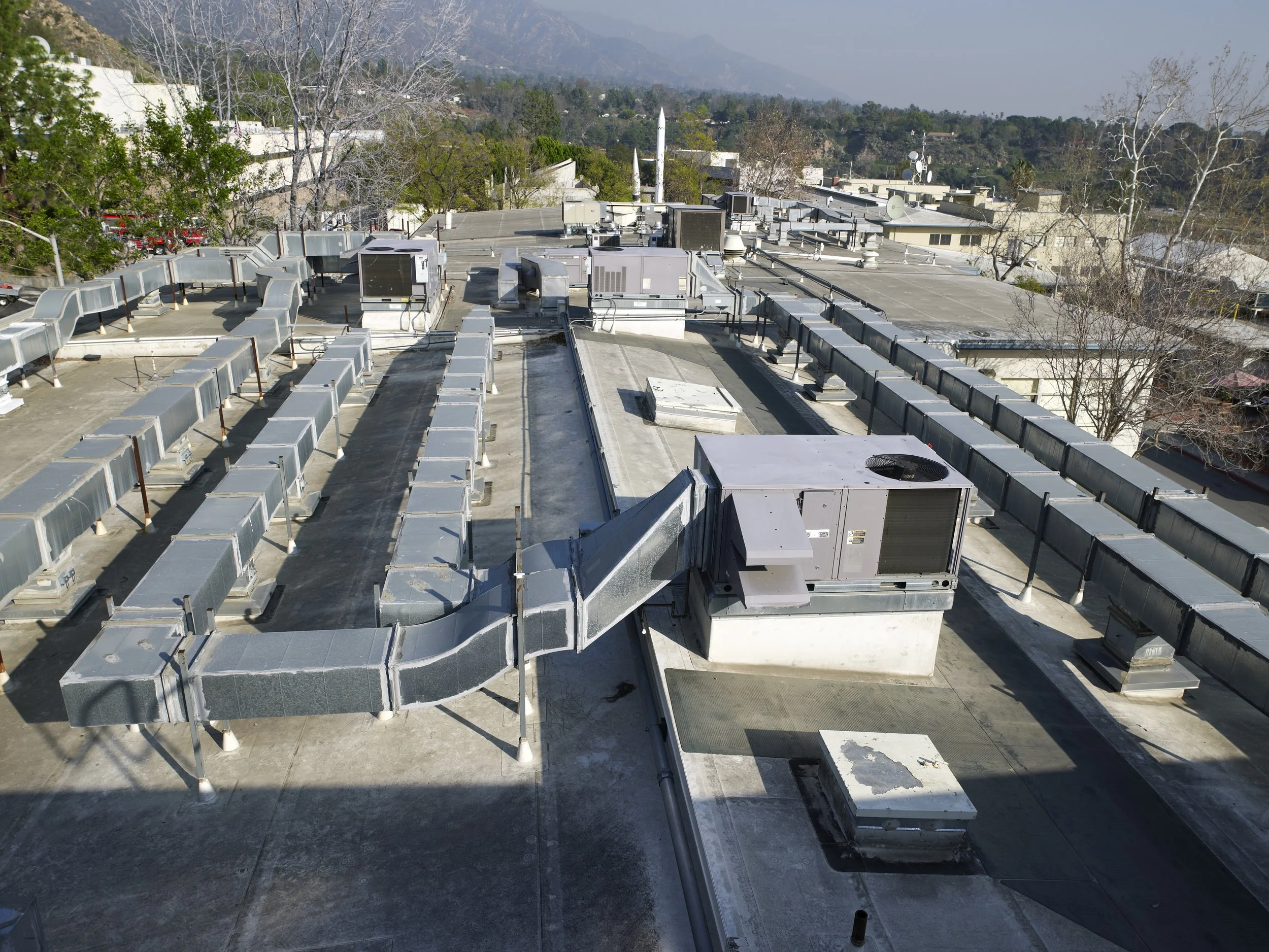  HVAC upgrades at the NASA Jet Propulsion Laboratory. 