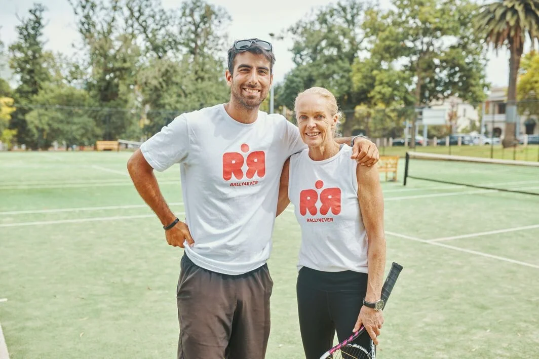How one former WTA player is bringing awareness to mental health issues through tennis