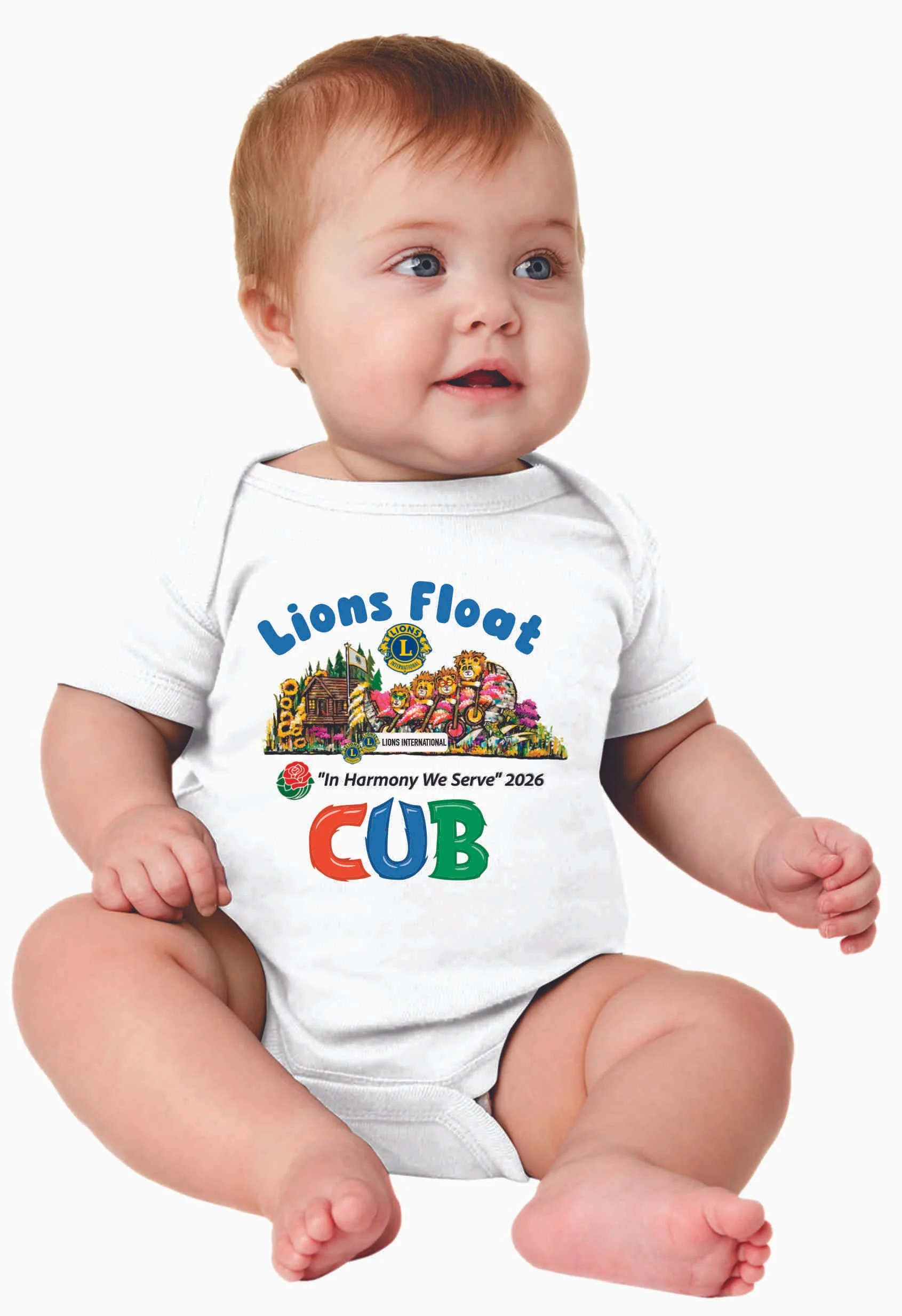 Onesie  with cab float logo