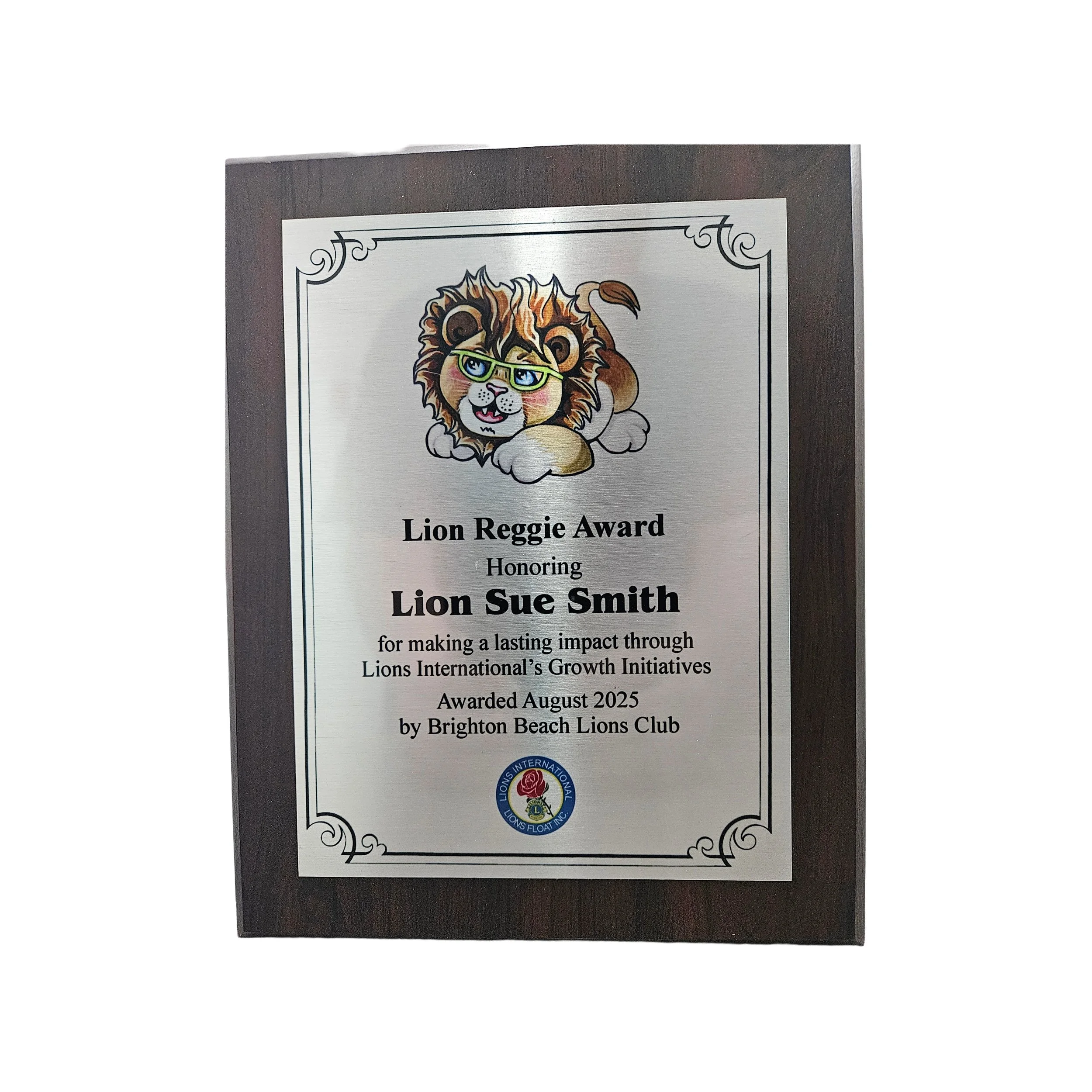 Lion Reggie Award
