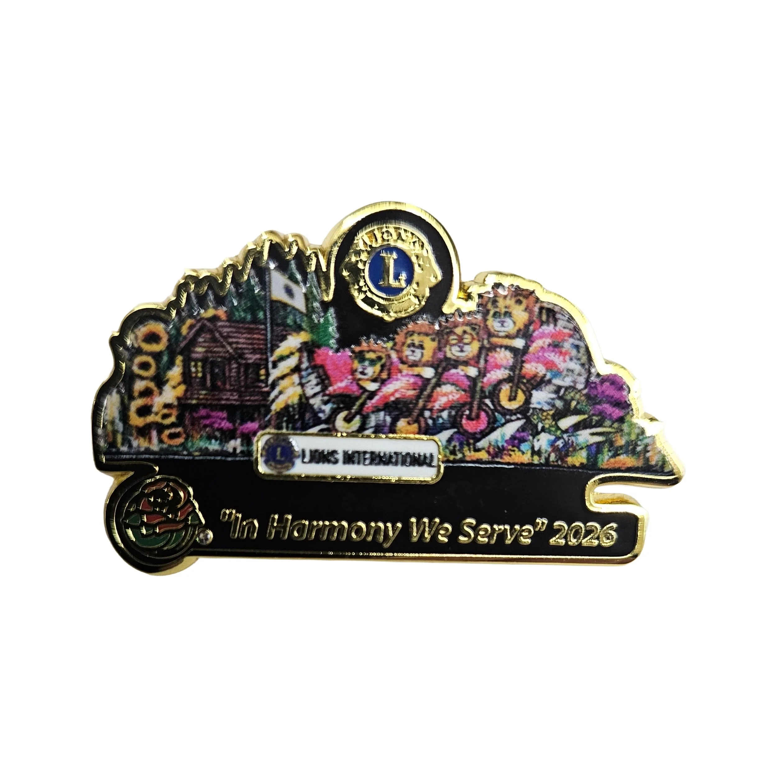 Lions Float Lapel Pin 2026