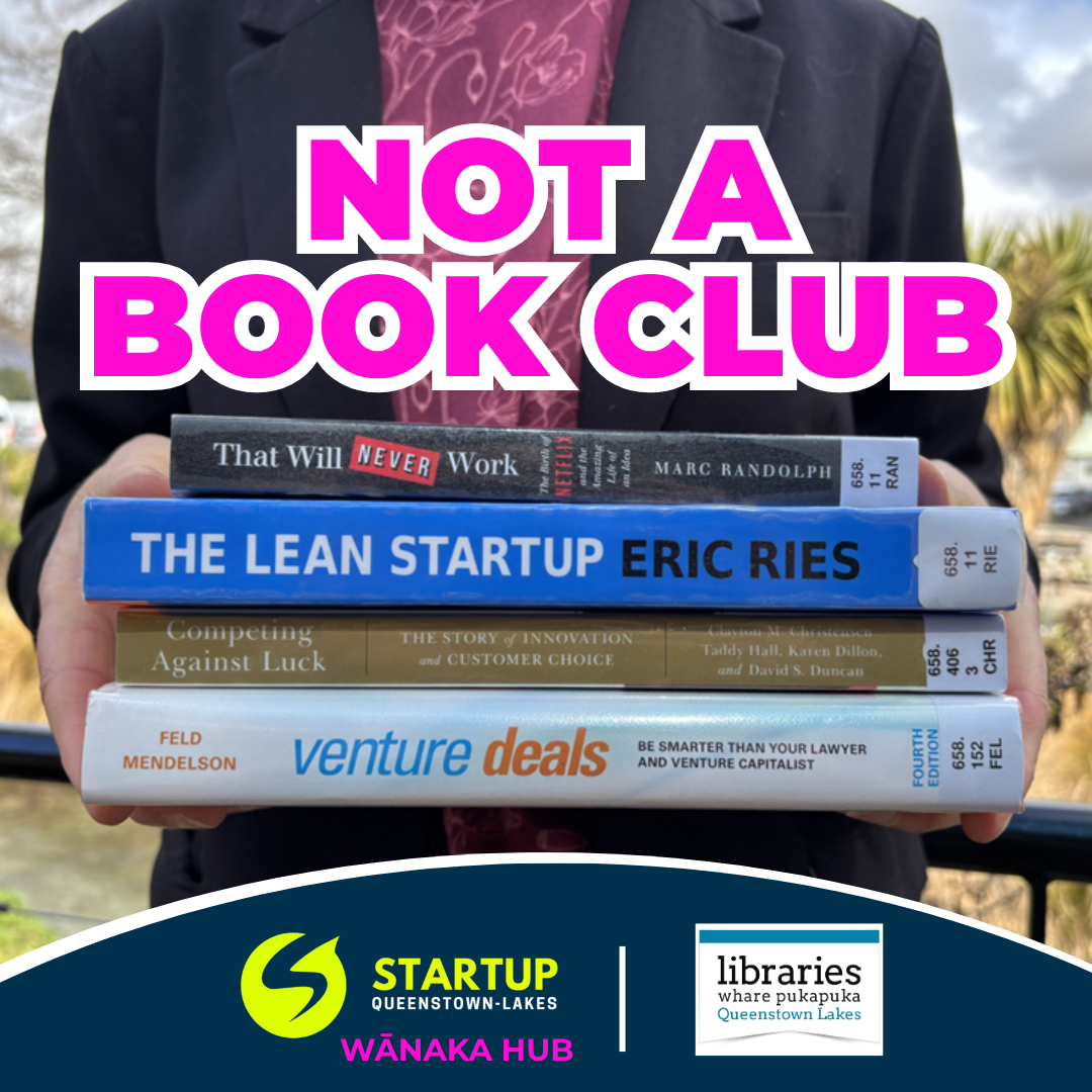 Not a Book Club with QLDC Libraries, Wānaka