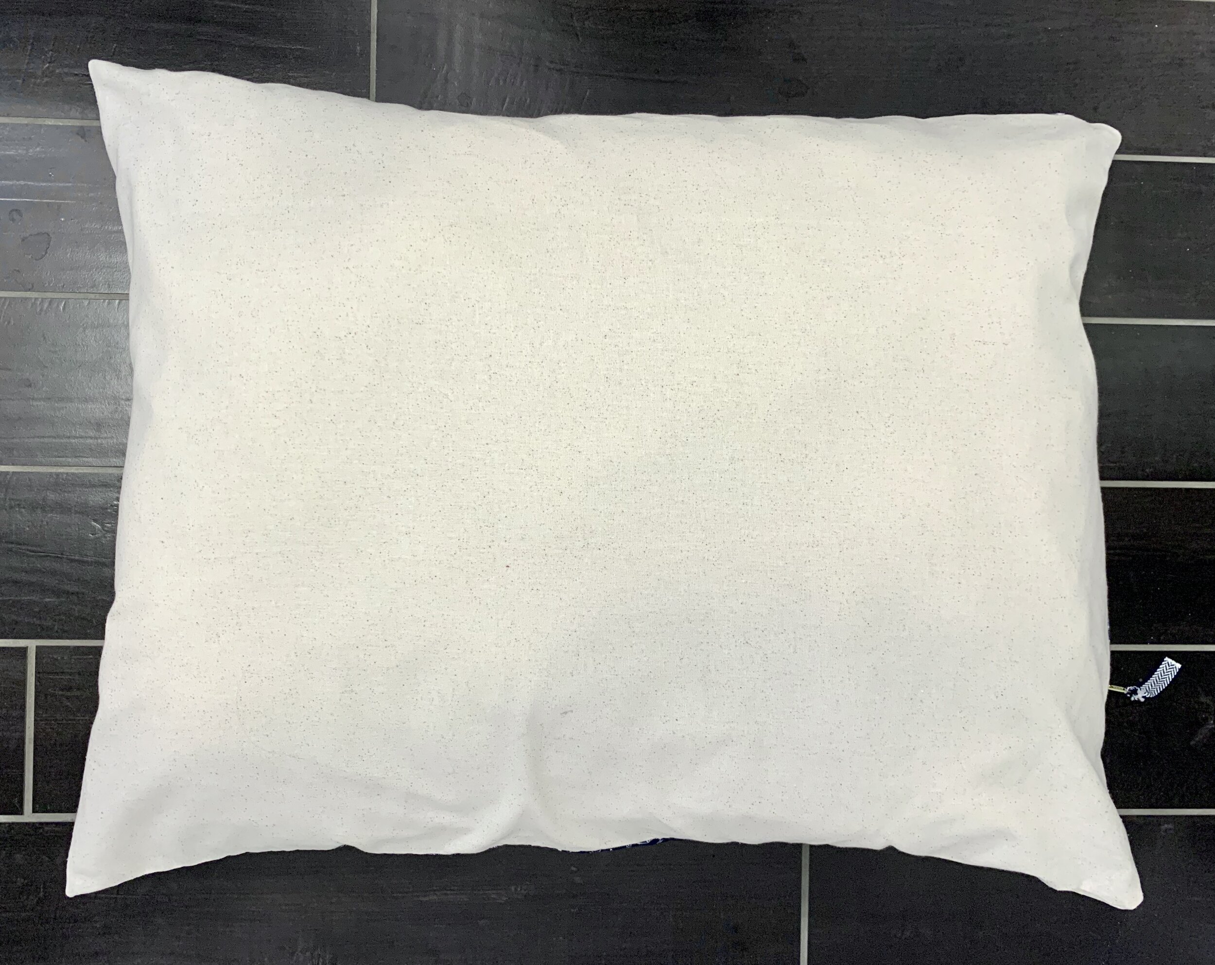 Naval Rigging Stripe Dog Bed Cushion — Nautidog Handmade Essentials