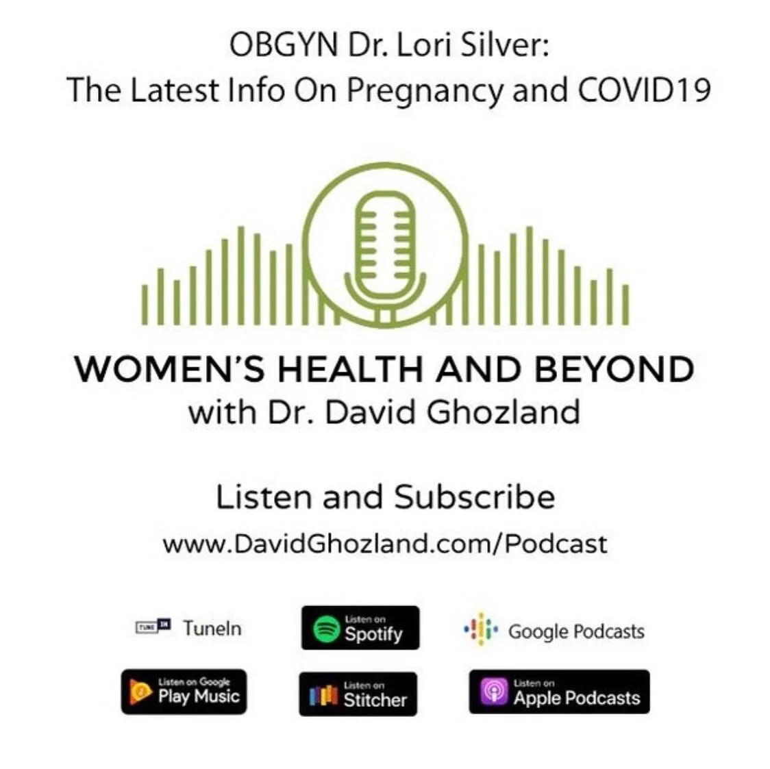 Many thanks to @davidghozlandmd for hosting me on his most informative podcast. We aimed to educate and ease pregnant patients during these unprecedented times. Click the link in bio to listen!

#linkinbio #podcast #womenshealth #pregnancy #covid19 #