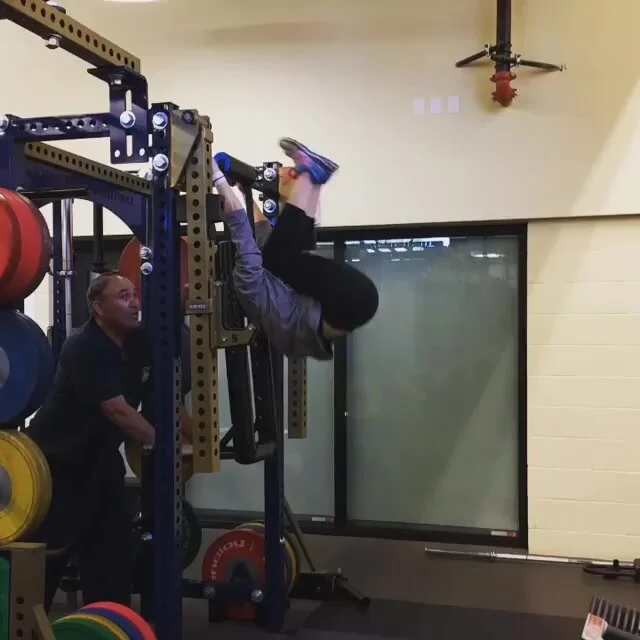 Pole Vault Swing Up Rack — SWINGUP RACK