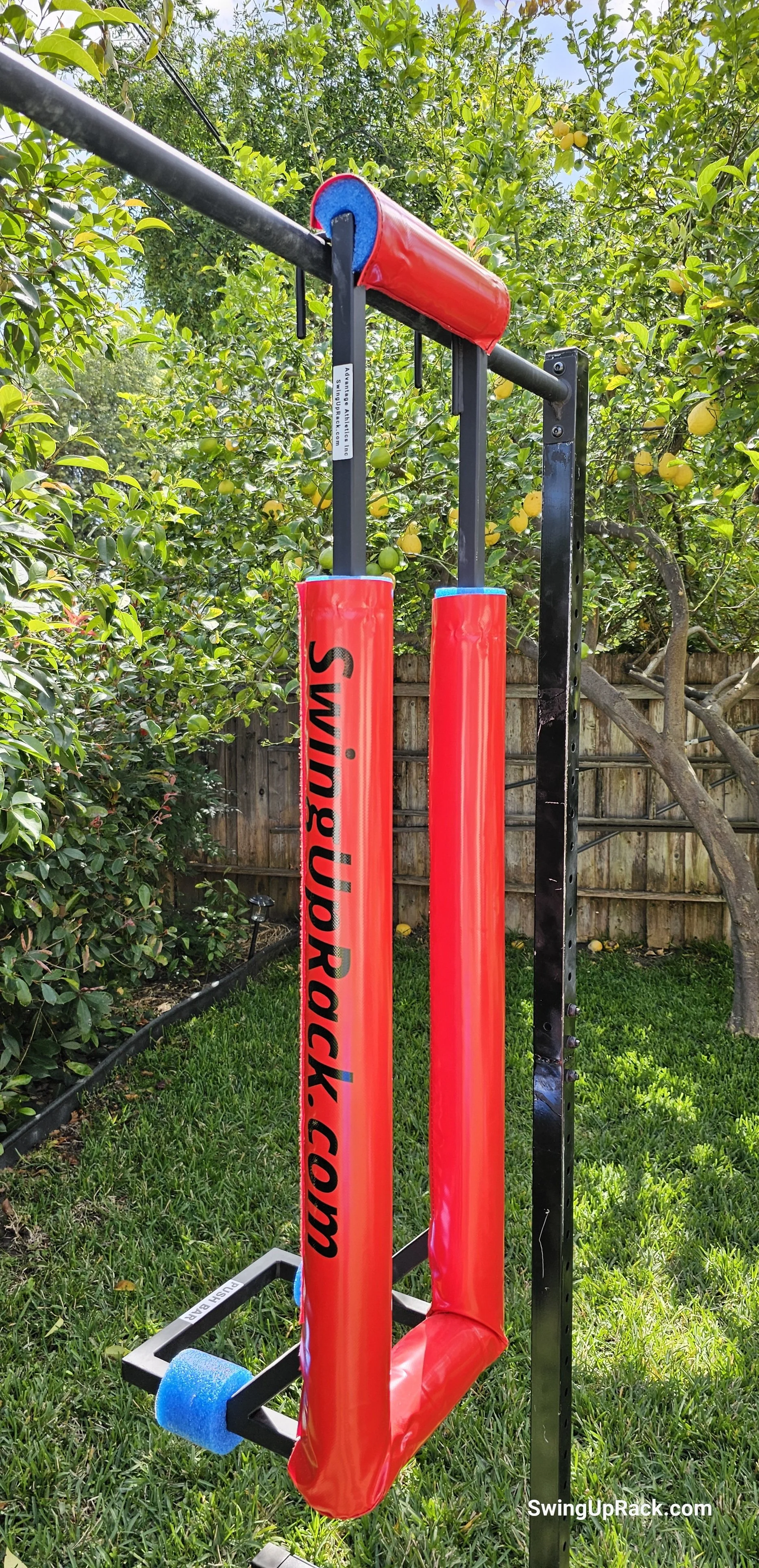 Pole Vault Swing-Up Rack