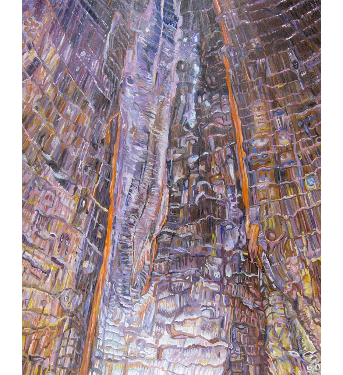 Paradolia - Hendy Woods 60 × 48”, 2018
