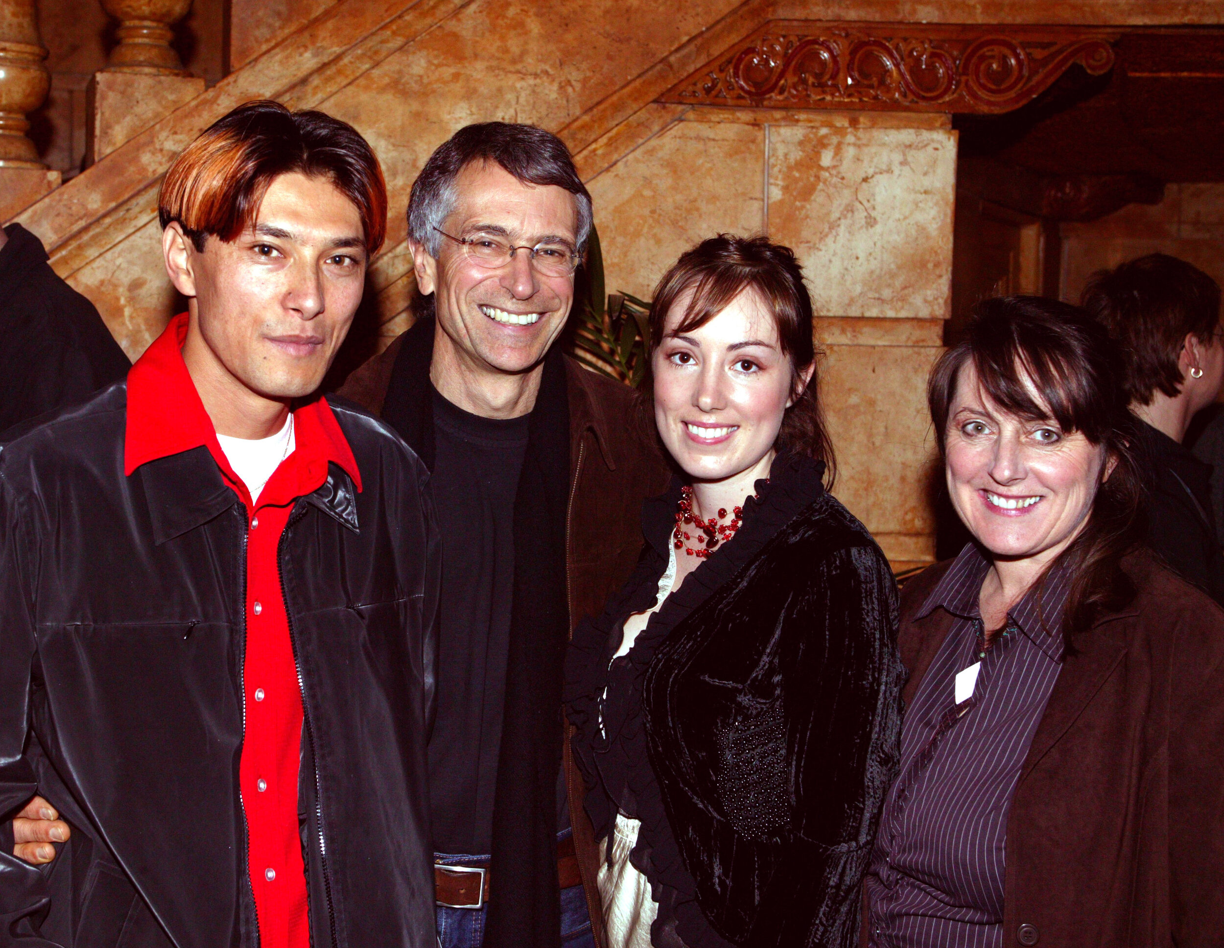 MOBARAK, ME, MOLLY & LYN Premiere SFF 2003.JPG