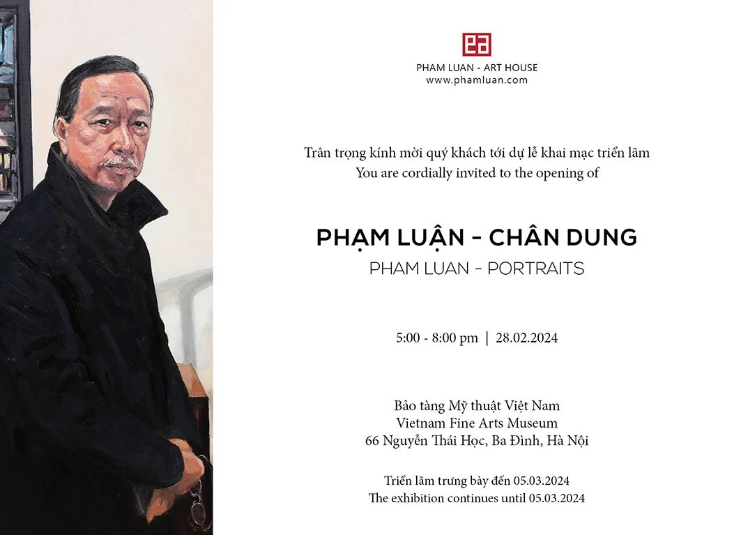 Save the Date: Pham Luan - Portraits Exhibition