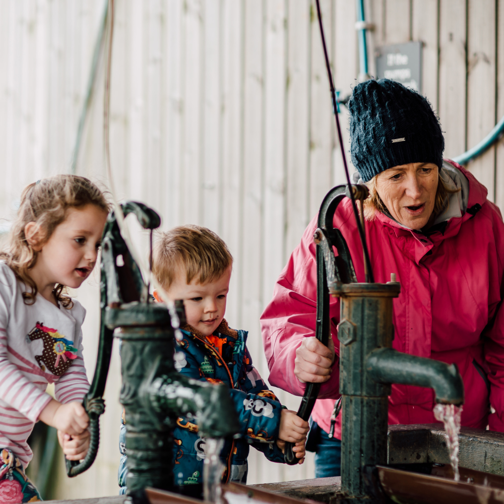 Sally and the water pumps