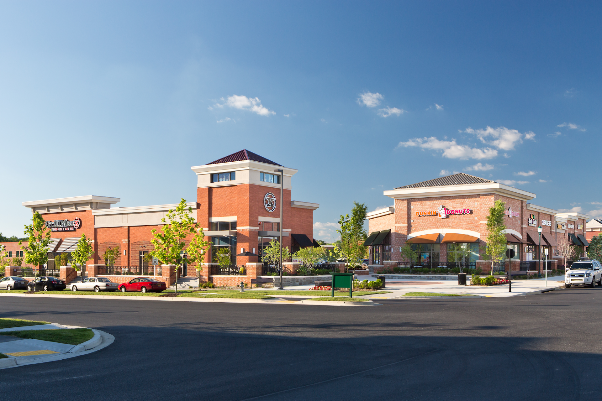 Germantown and Clarksburg Village, MD shopping area, part of Rooted Fitness Collective's mobile training service area