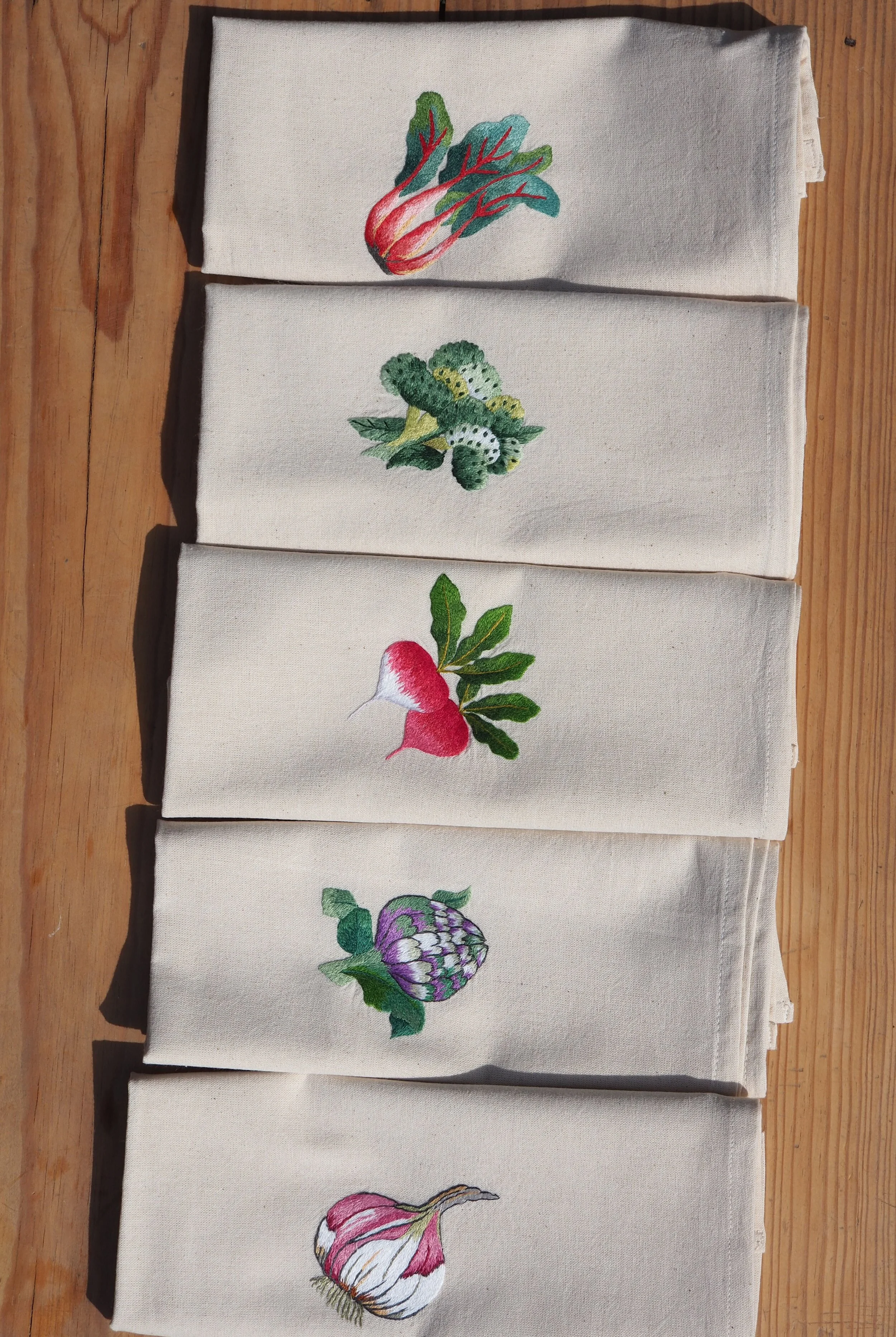 TORCHONS SOGA "Collection légumes" 