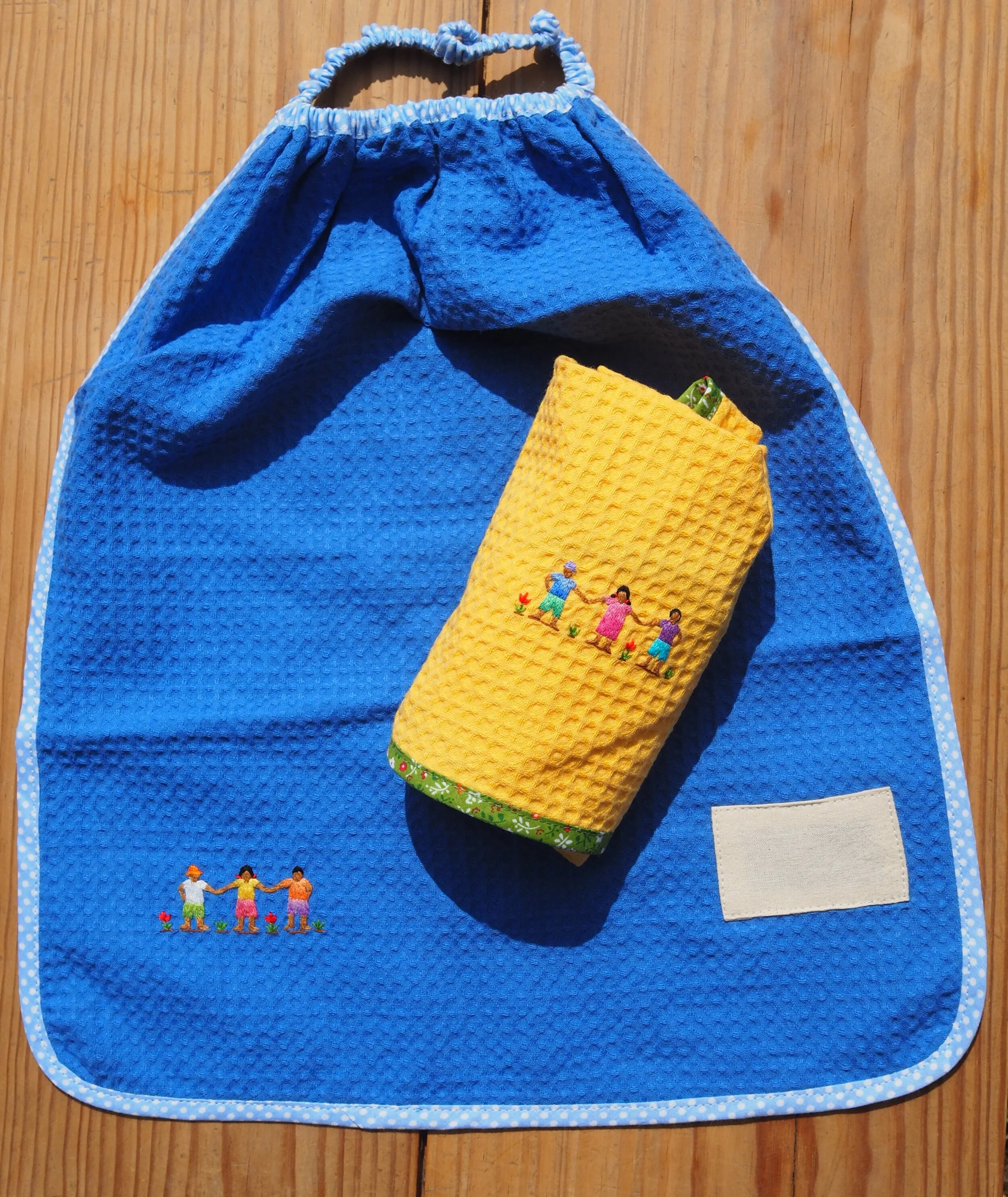 SERVIETTES DE TABLE à élastique pour enfants