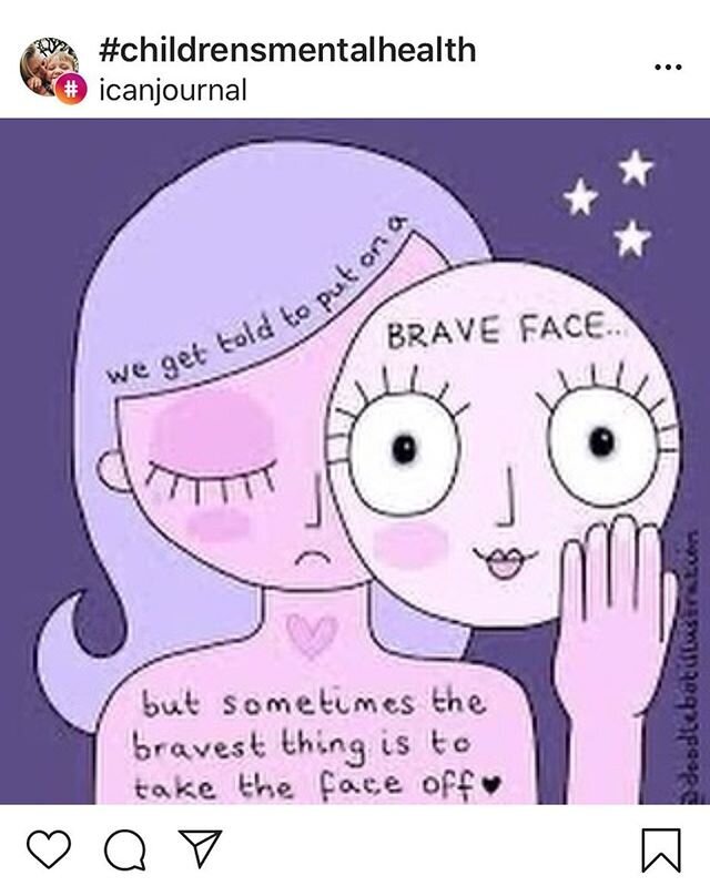 This 💚
&bull;
#mentalhealthmatters 
#mentalhealthawareness 
#childrensmentalhealth 
@icanjournal