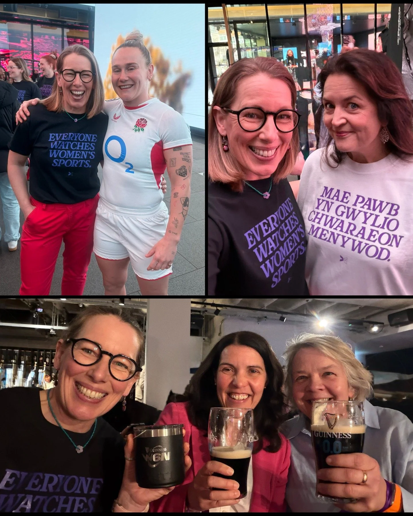 Keeping up with the Joneses&hellip; ✨

A proper pinch me kind of day on Wednesday.

From being in a room surrounded by the very best of women&rsquo;s rugby past and present players, leaders and those behind the scenes, to an unexpected moment meeting