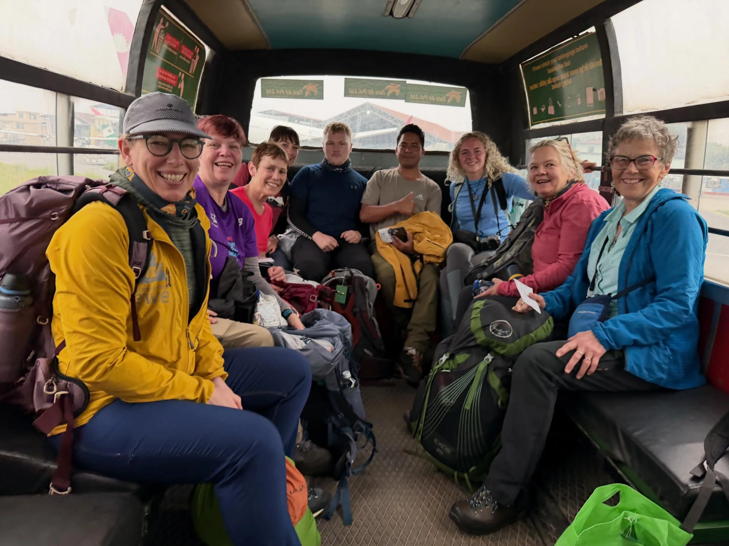 Tales from the Everest Base Camp and marathon trail &mdash; Day 1 🏔️ 19/5

When my alarm went off at 4am, I briefly questioned all of my life choices 😅

But before long we were back at Kathmandu airport, heading for the domestic terminal and our fl