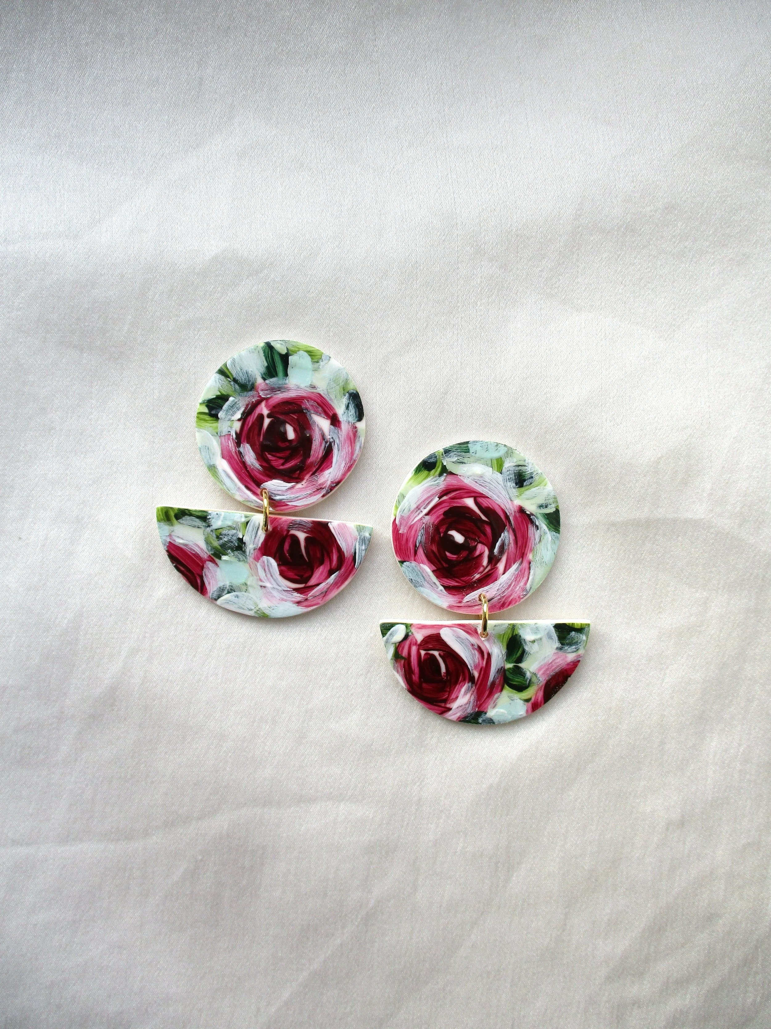 Burgundy Roses - Luna Drops