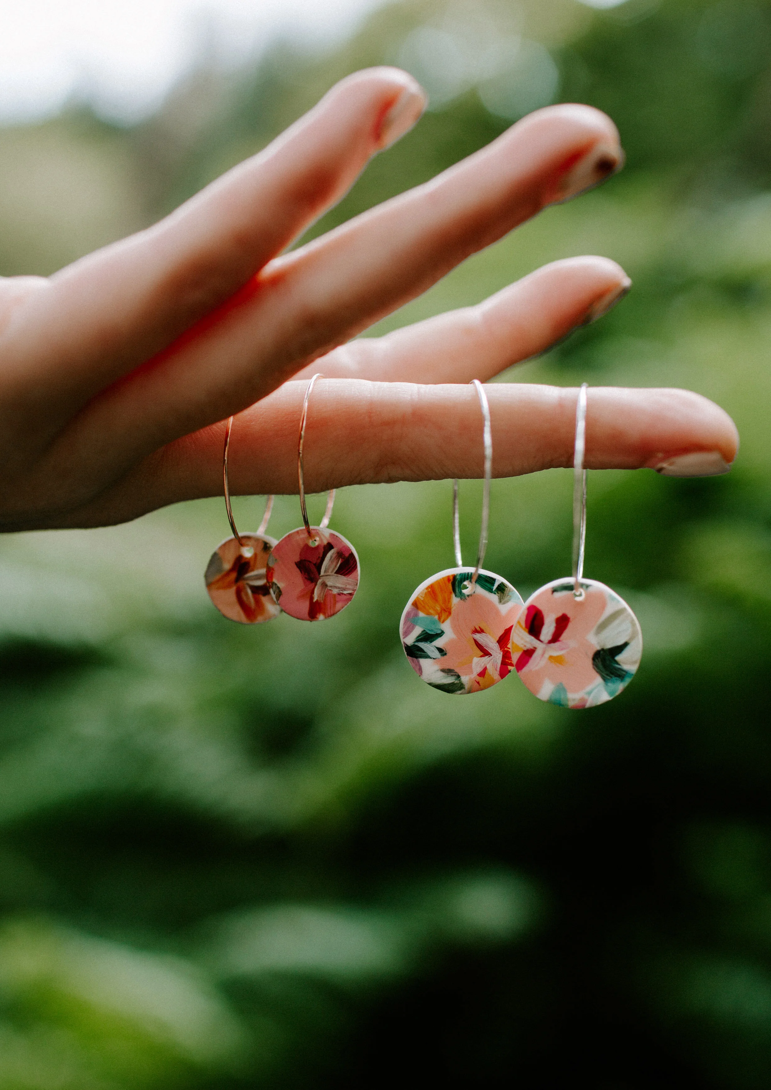 Mini Stud Hoops & Circle Stud Hoops