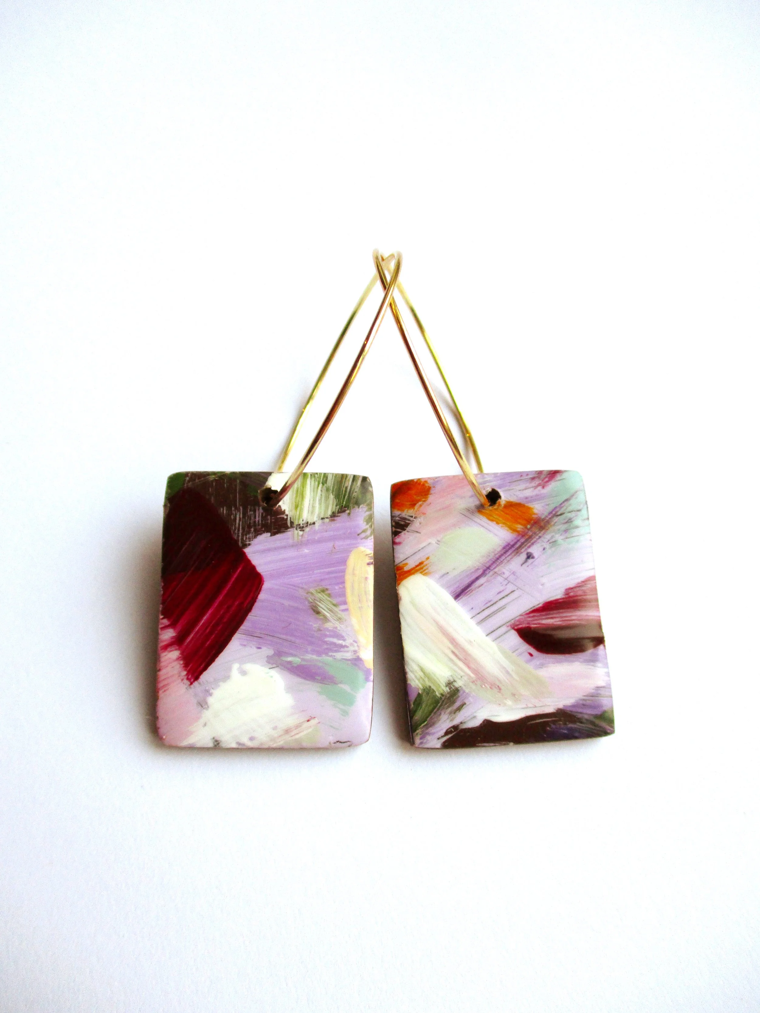 Frosted Berries - Tile Hoops