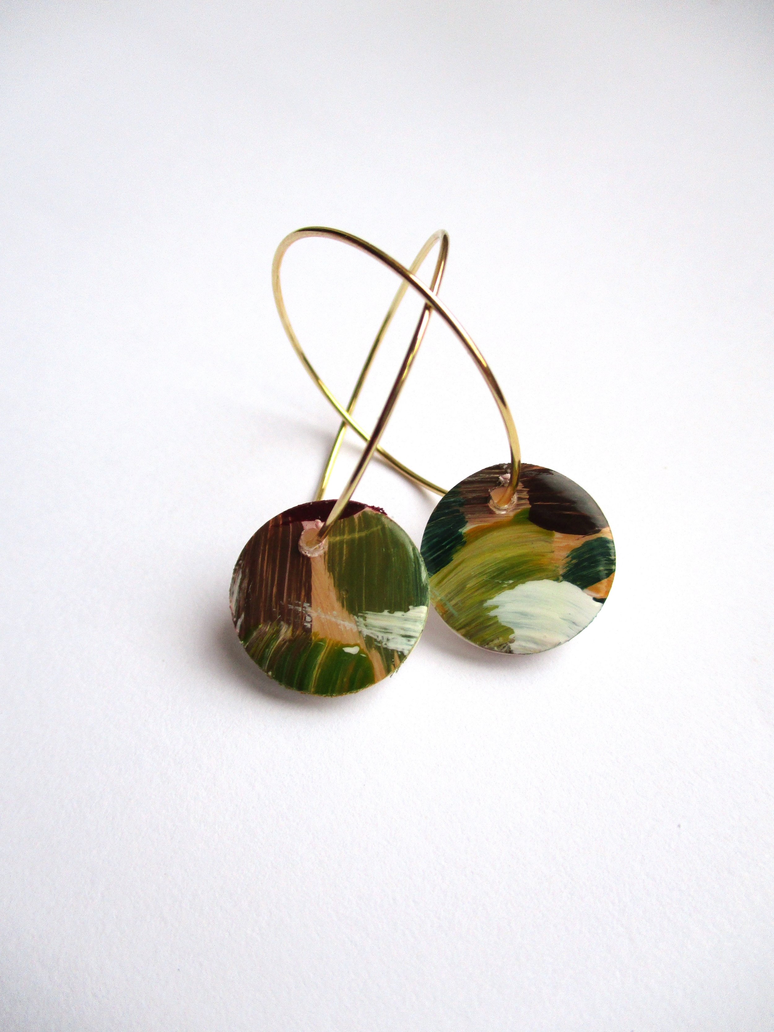 Winter Blossom - Mini Hoops