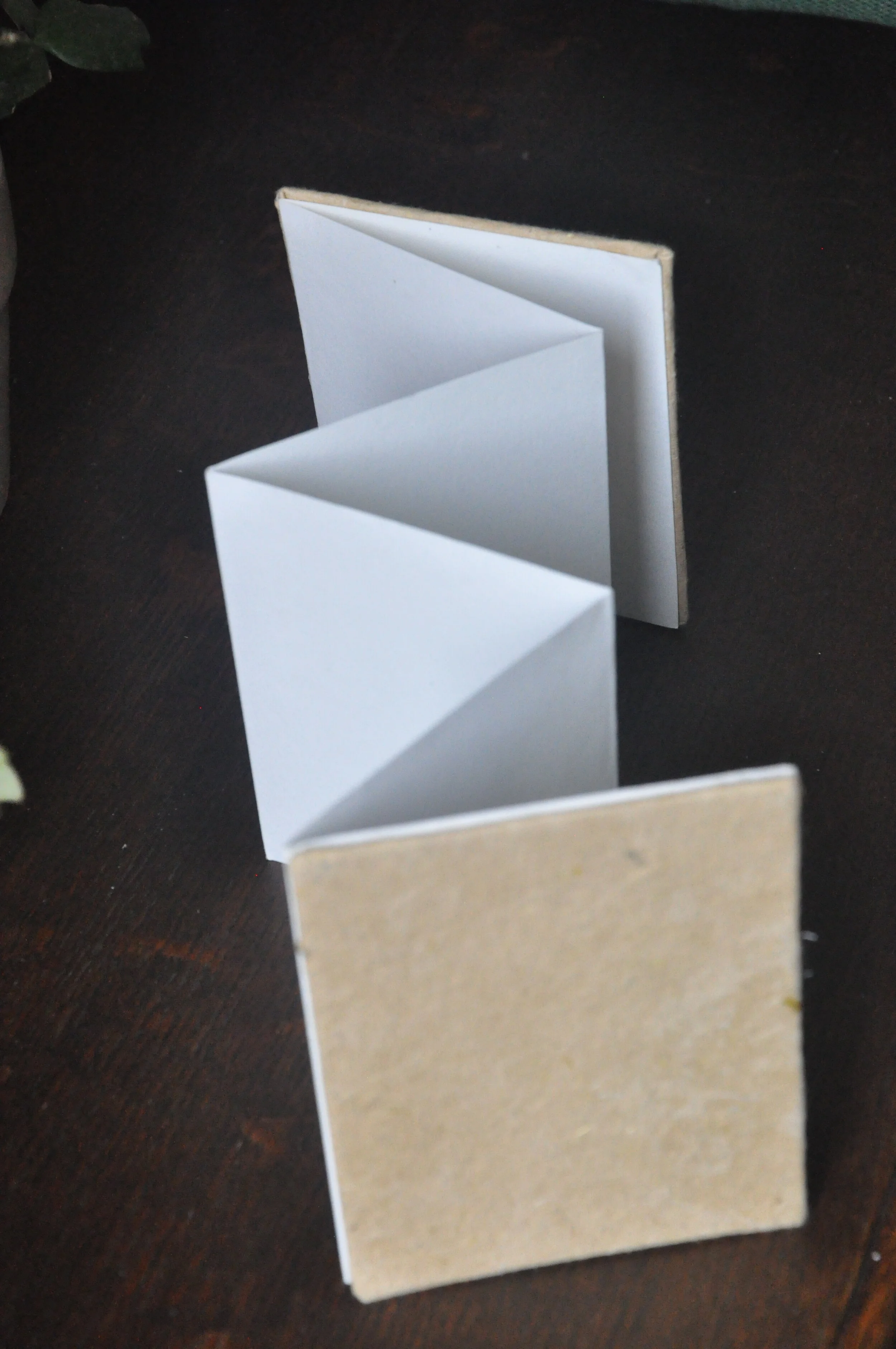  Cotton rag concertina book 