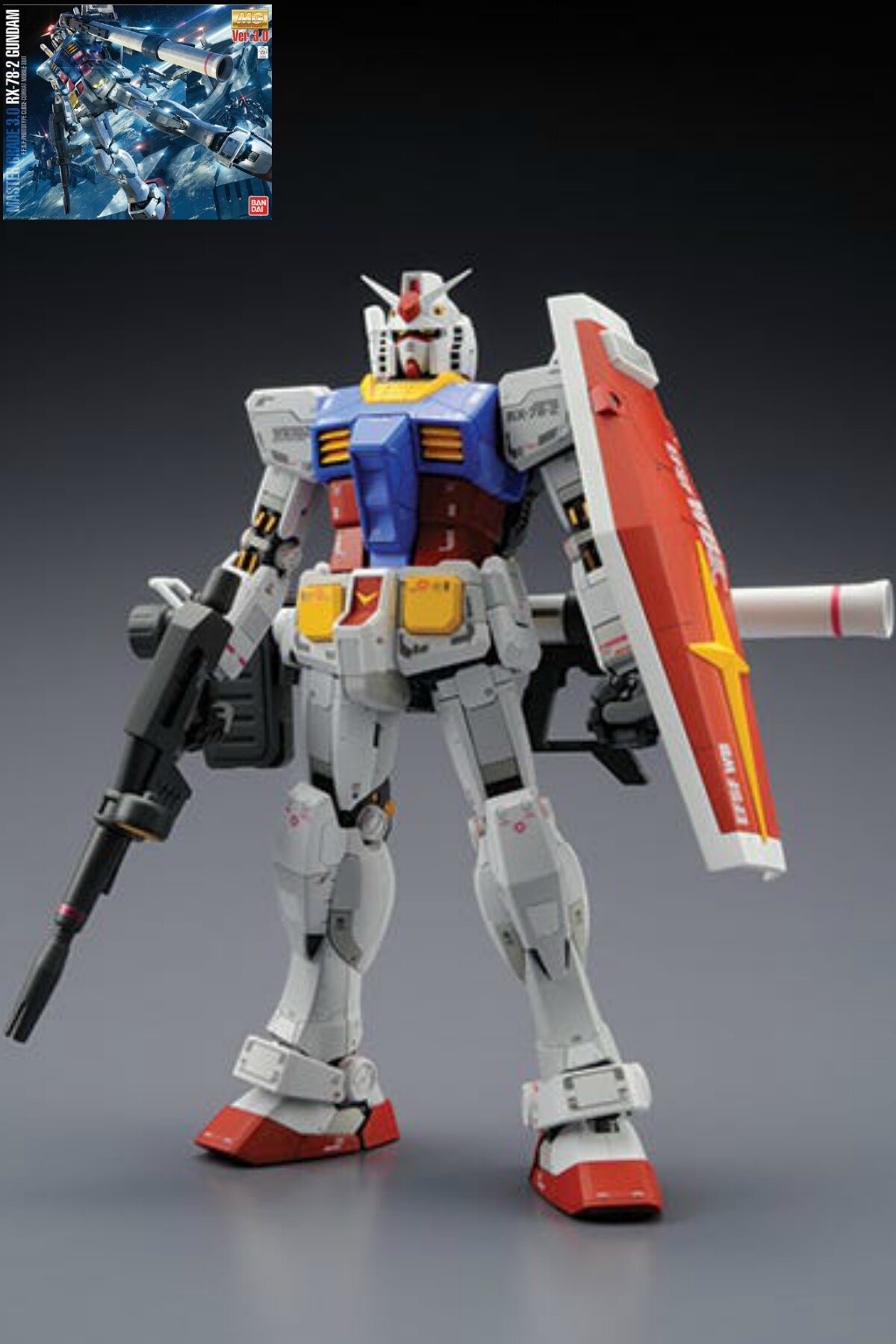 RX-78-2 Gundam (Ver. 3.0) "Mobile Suit Gundam", Bandai MG 1/100