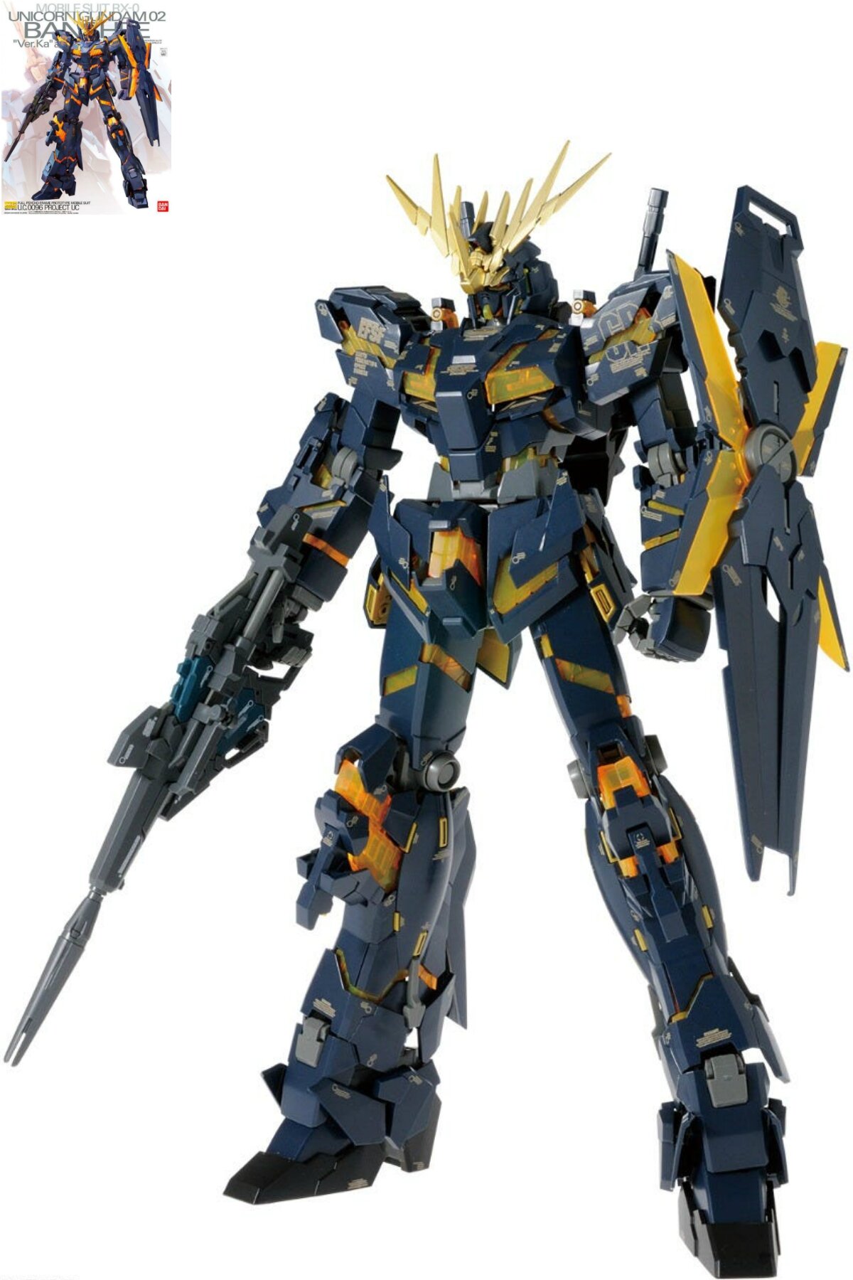 Unicorn Gundam 02 Banshee (Ver. Ka) "Gundam UC", Bandai MG 1/100