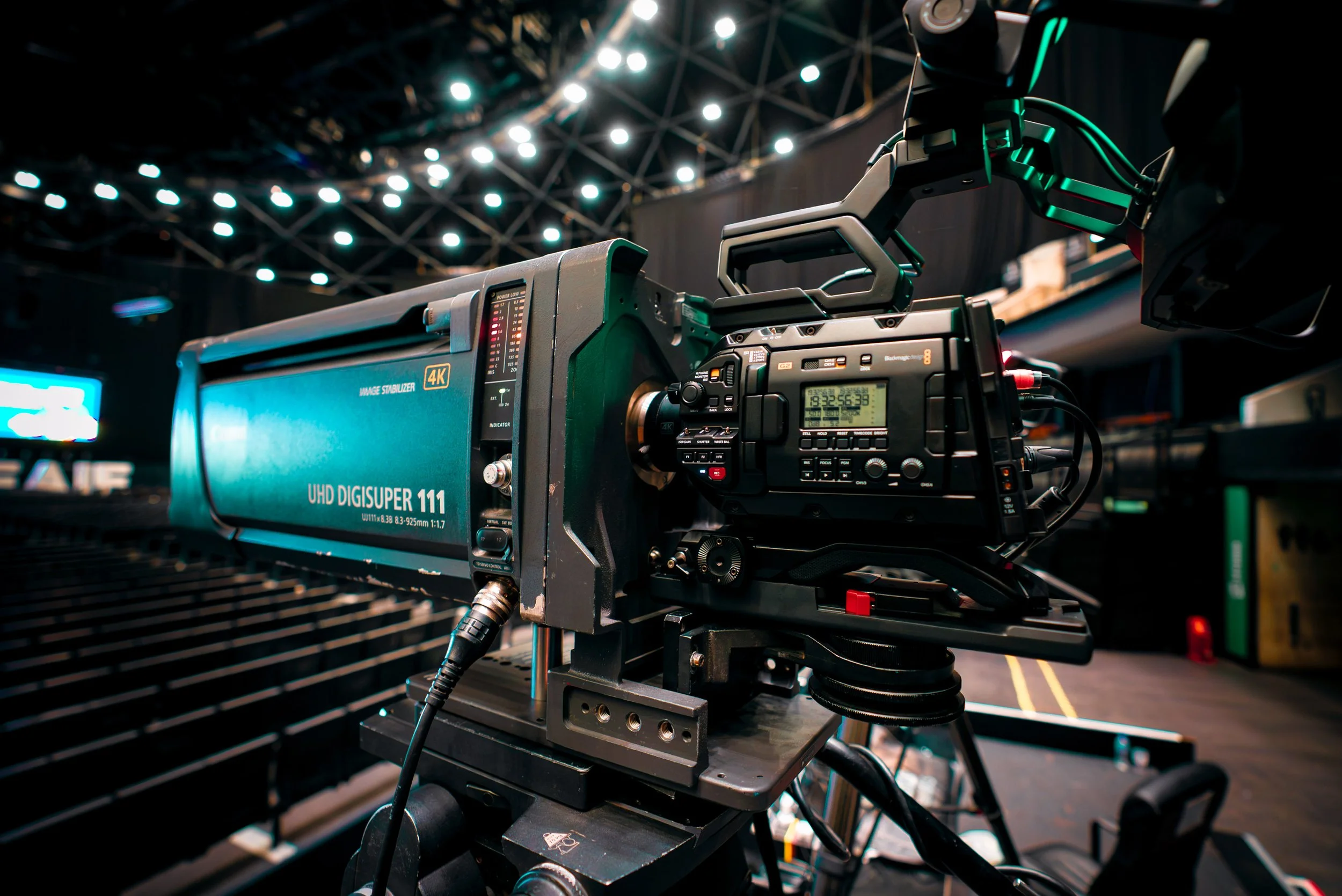 URSA Broadcast with Canon Box Lens