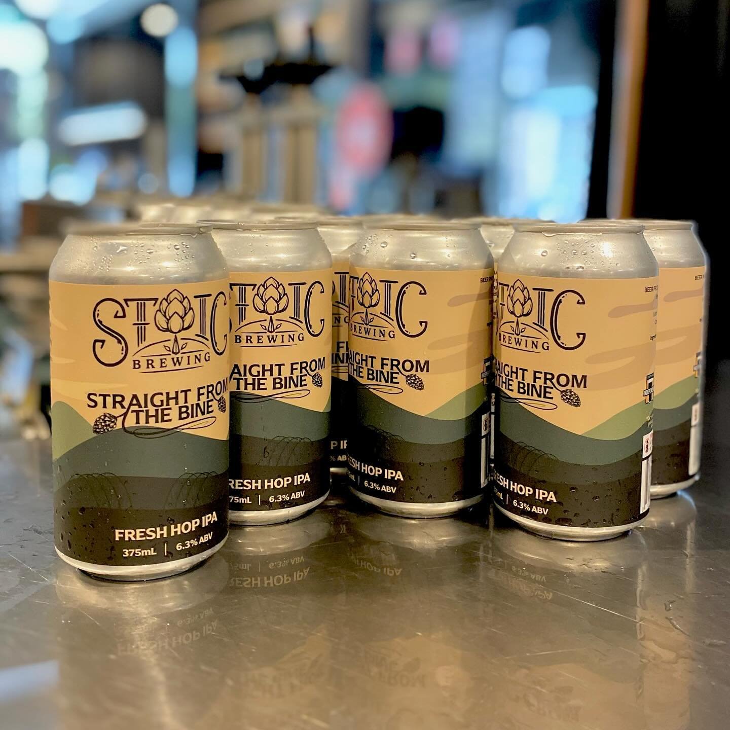 Straight From The Bine straight off the canning line - Launch Party this Friday! 🍻🥳