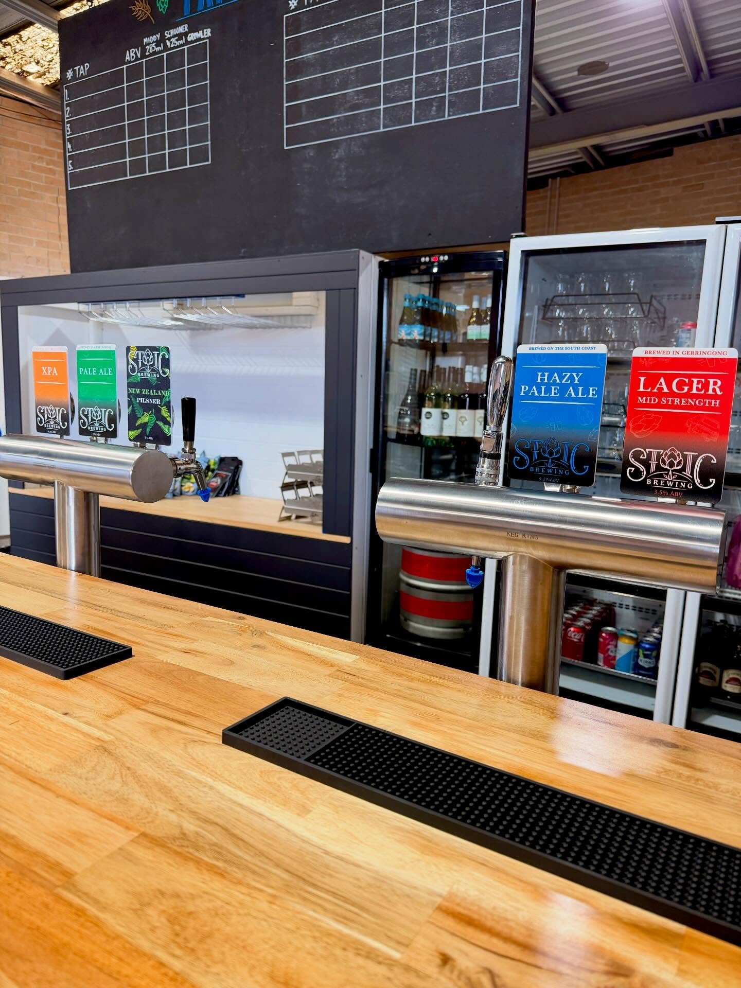 The day is finally here! 🍻 We are beyond stoked to open the doors at the Shellharbour Brewery today!
Come down and be the first to grab a fresh pint straight from the source. We&rsquo;ll be pouring from 5:00 PM to 8:00 PM, so get in early to kick of