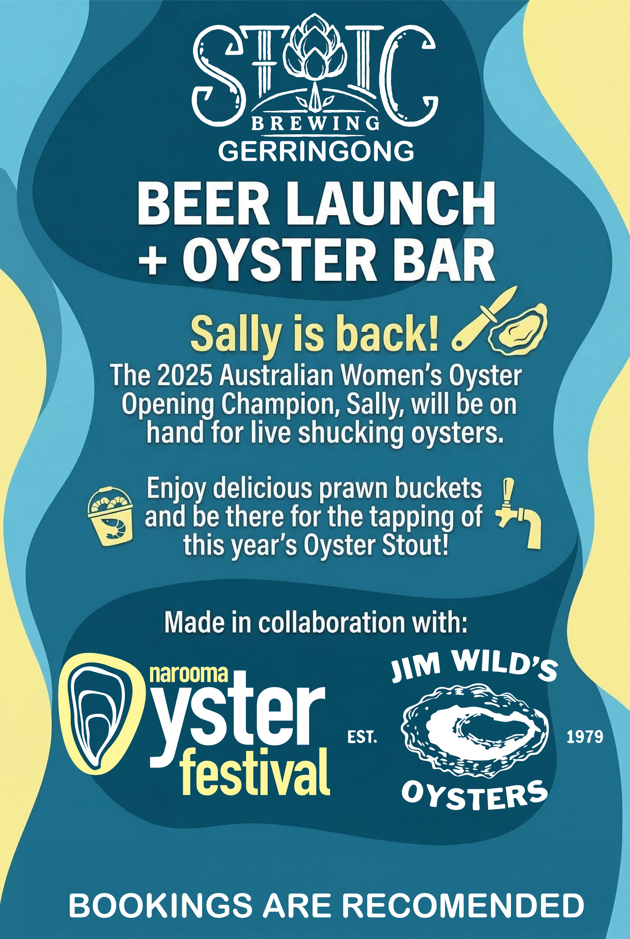 Pop Up Oyster Bar Gerringong