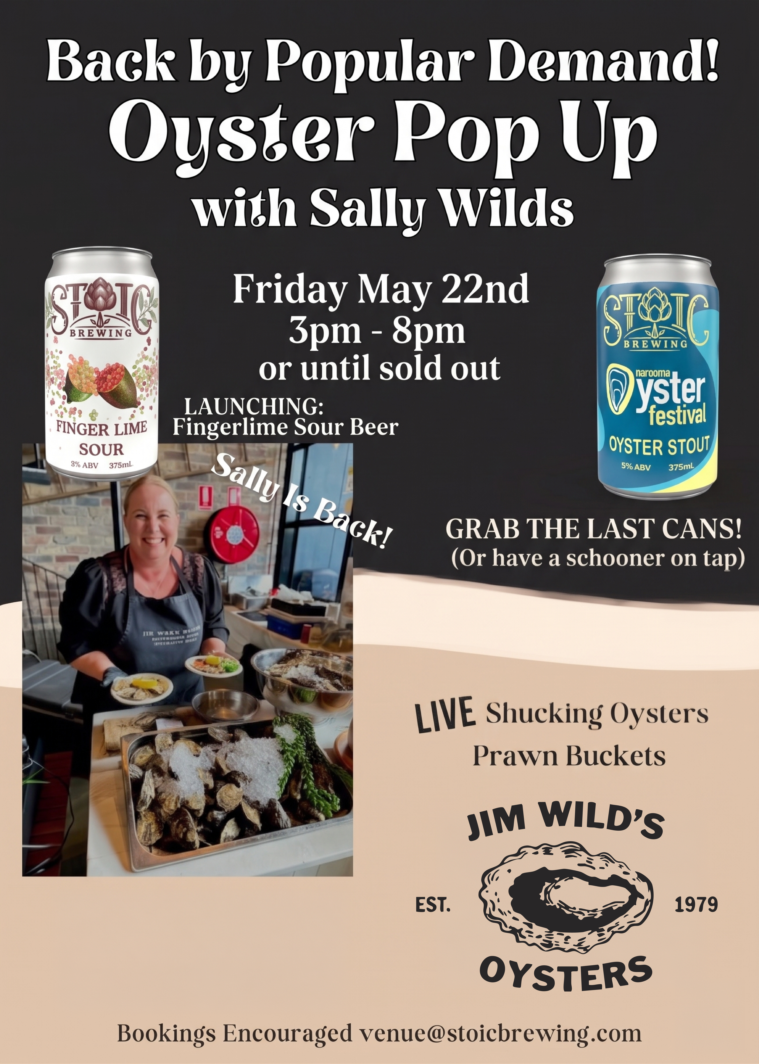 Pop Up Oyster Bar Gerringong