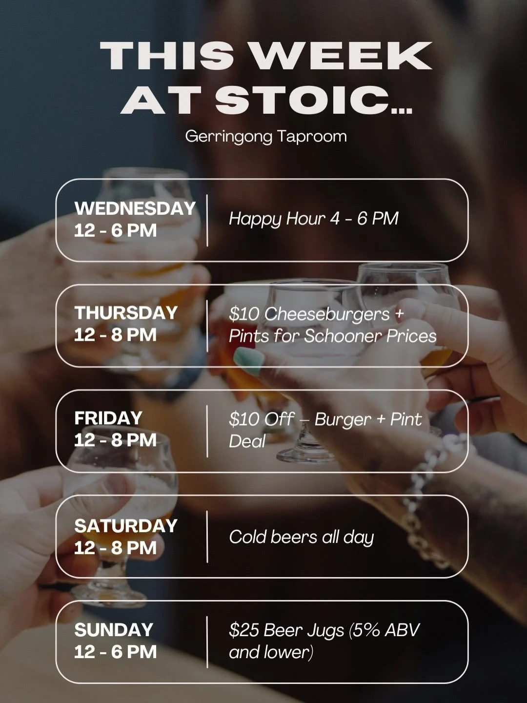 🍺 What&rsquo;s happening at the Taprooms this week 🍺